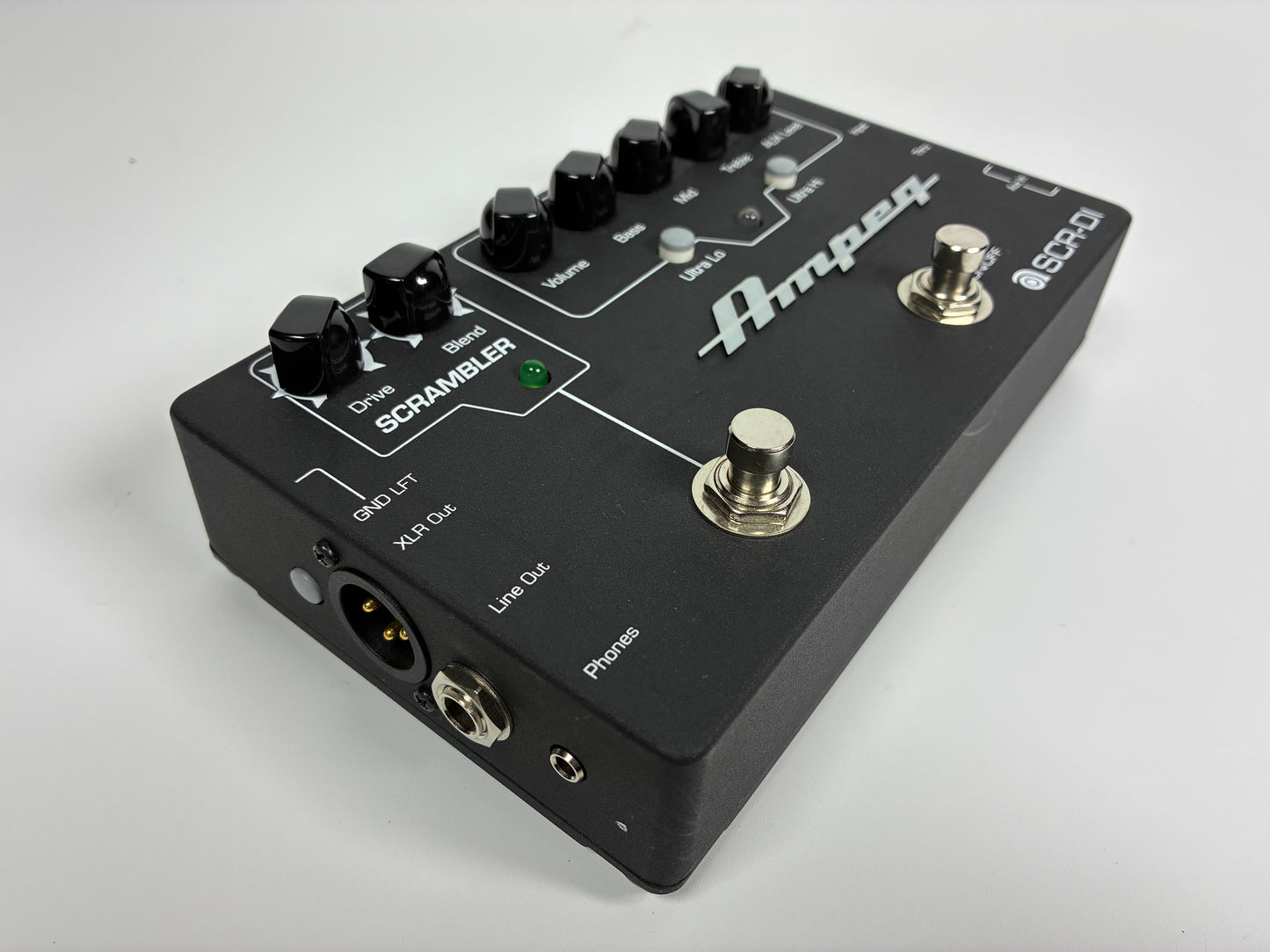 Ampeg SCRGÇæDI Bass DI Preamp with Scrambler Overdrive - Excellent Condition with Power Supply