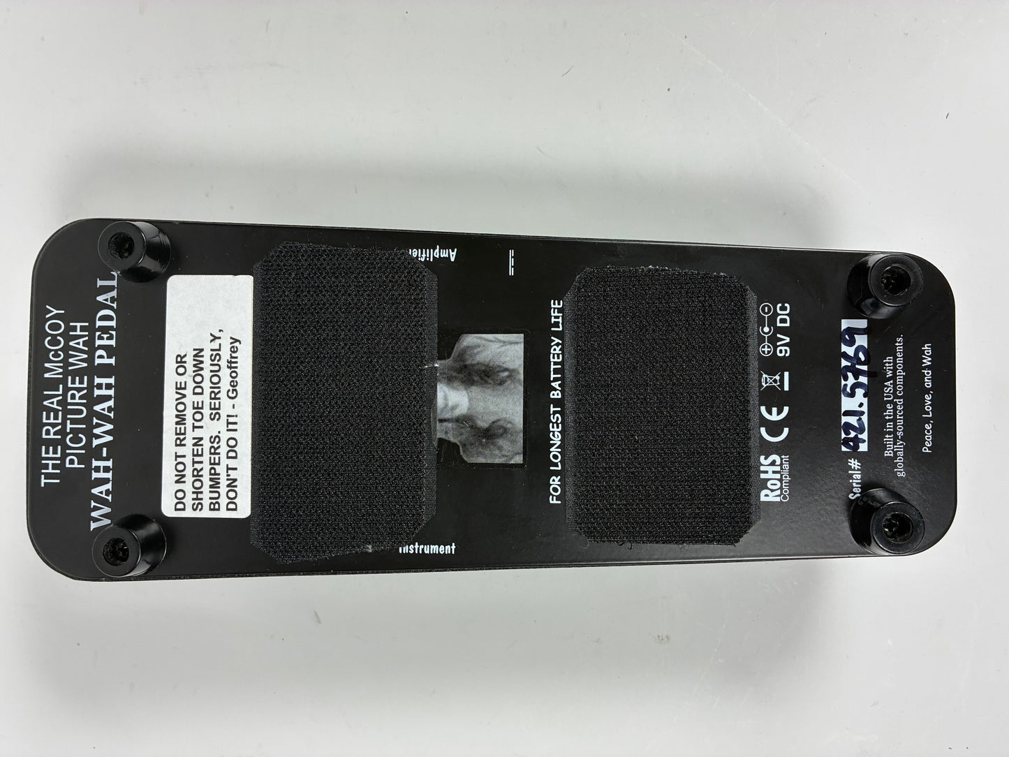 Real McCoy Custom RMC4 Picture Wah - Excellent Condition with Box