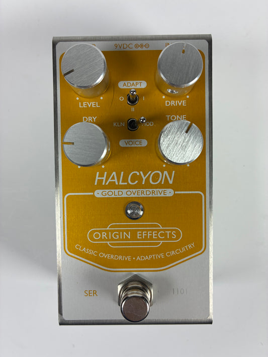 Origin Effects Halcyon Gold Overdrive - Excellent Condition in Box
