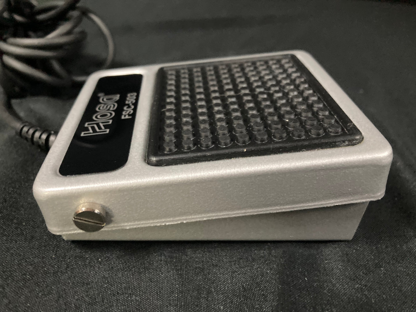 Hosa FSC-503 Momentary Closed 1/4 Non-Latching Footswitch 2010s - Silver