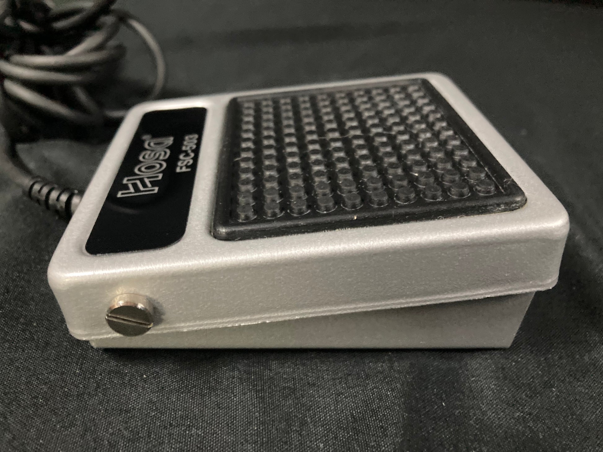 Hosa FSC-503 Momentary Closed 1/4 Non-Latching Footswitch 2010s - Silver