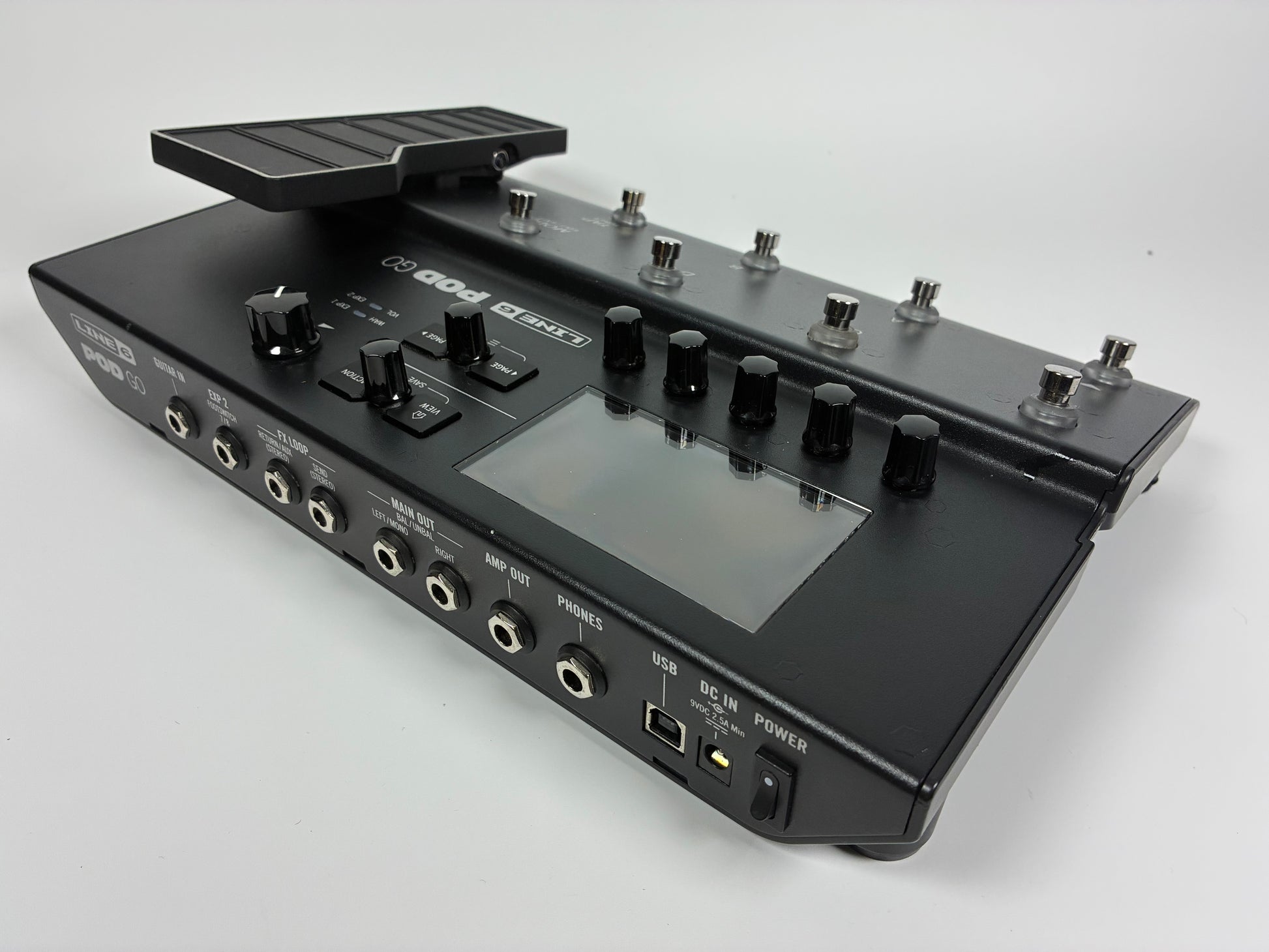 Line 6 POD GO Multi-Effect and Amp Modeler - Excellent Condition with Box, Power Supply and Dust Cover