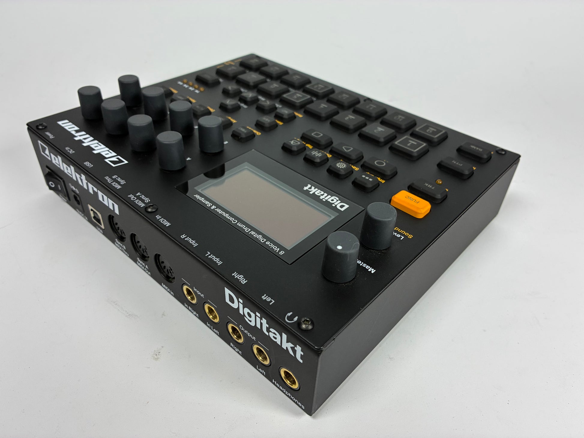 Elektron Digitakt - Excellent Condition with Box, Power Supply and Bonus Stand