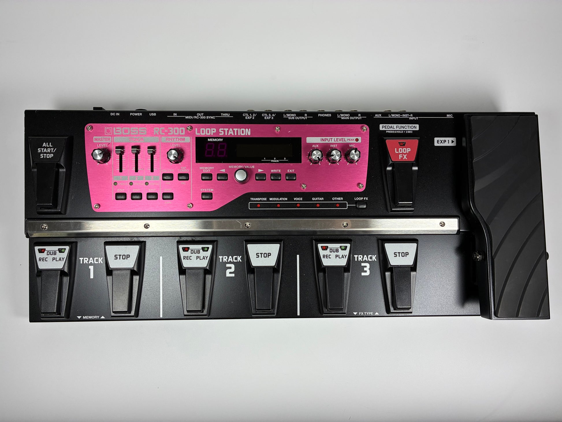 Boss RC-300 Loop Station - Excellent Condition with Power Supply