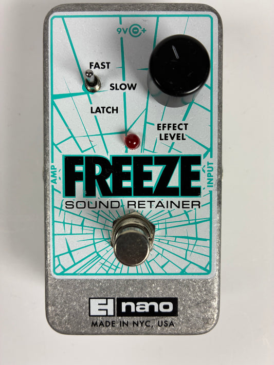 Electro-Harmonix Freeze Nano Sound Retainer Sustain Pedal