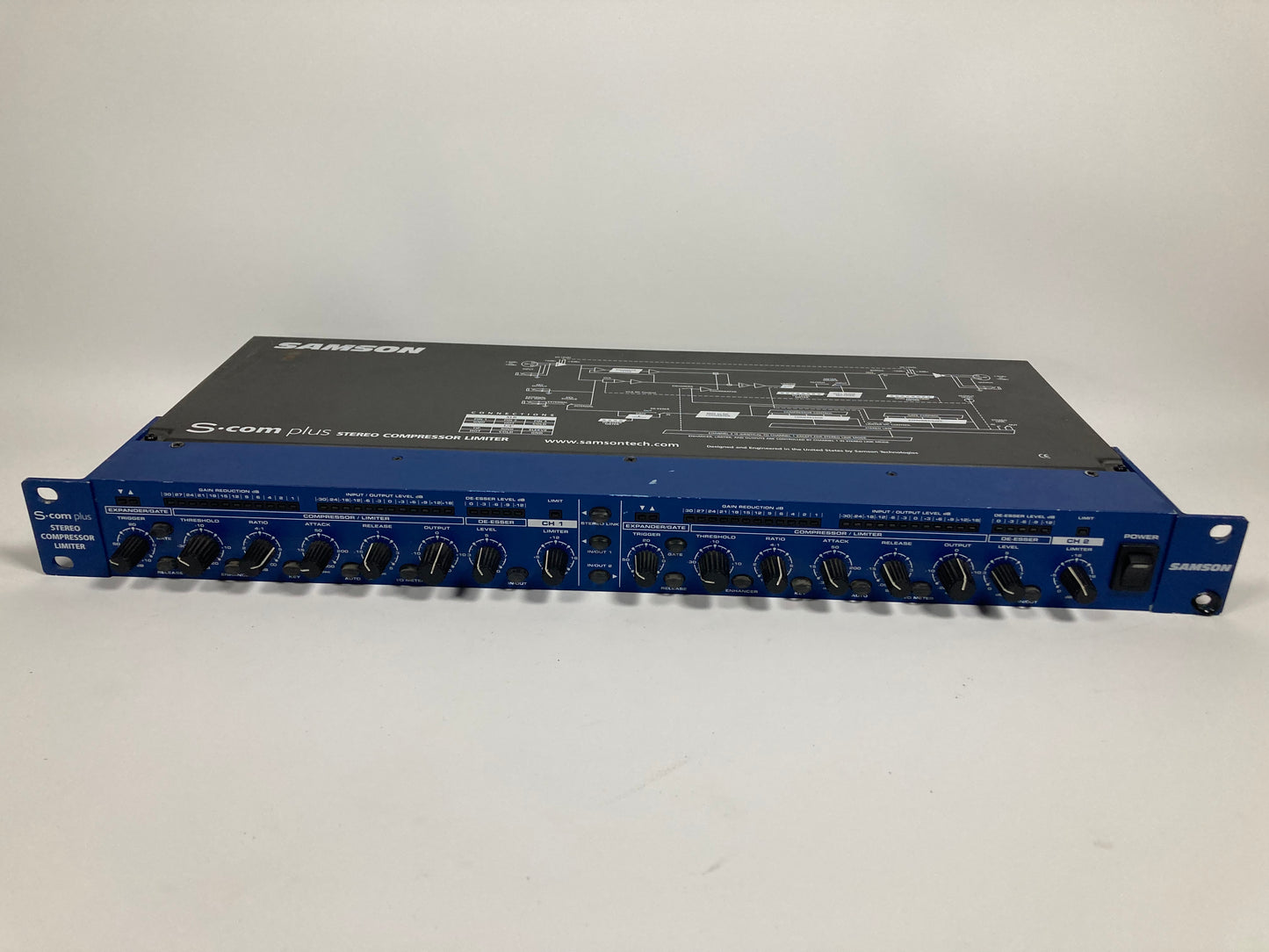 Samson S-Com Plus S Class Stereo Compressor/Limiter