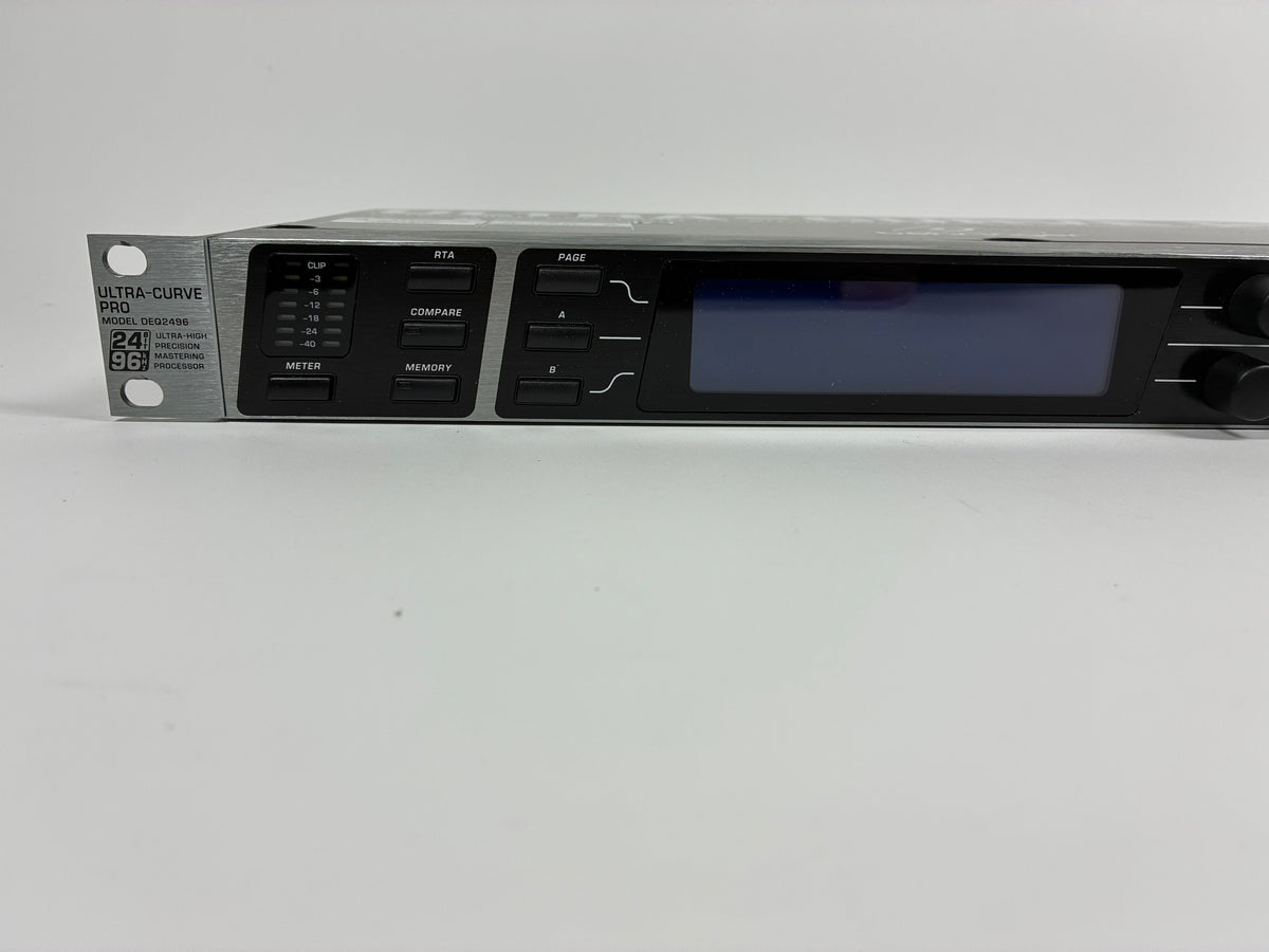 Behringer Ultracurve Pro DEQ2496 24-Bit Mastering Processor - Excellent Condition with Box