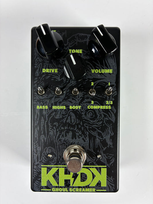 KHDK Electronics Kirk Hammett Signature Ghoul Screamer Handmade Overdrive - Excellent Condition