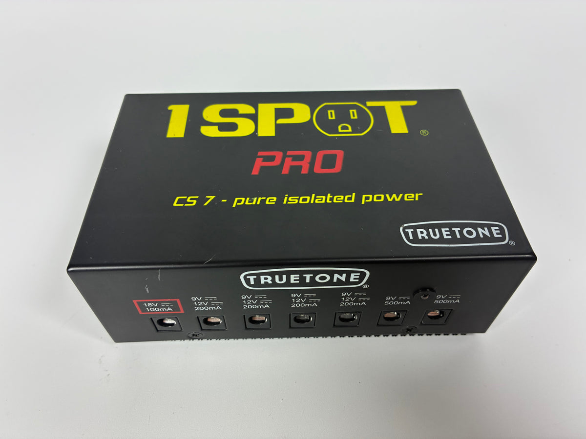 Truetone 1 SPOT Pro CS7 Power Supply - Excellent Condition with Box, Manual, Cables and Accessories
