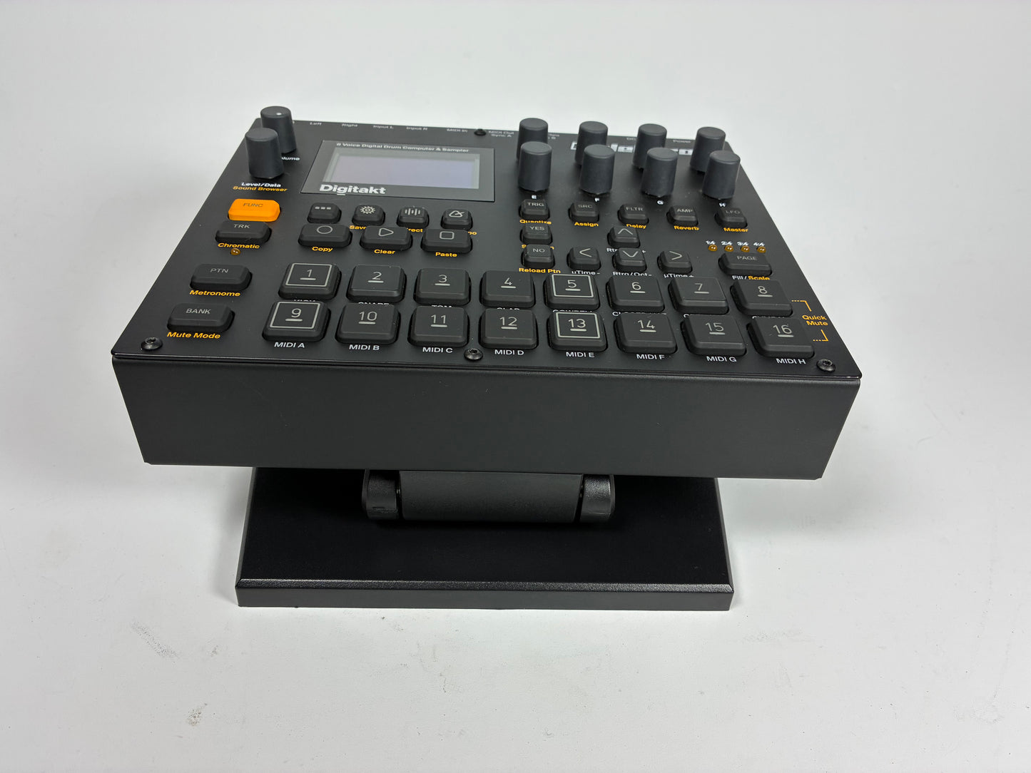 Elektron Digitakt - Excellent Condition with Box, Power Supply and Bonus Stand