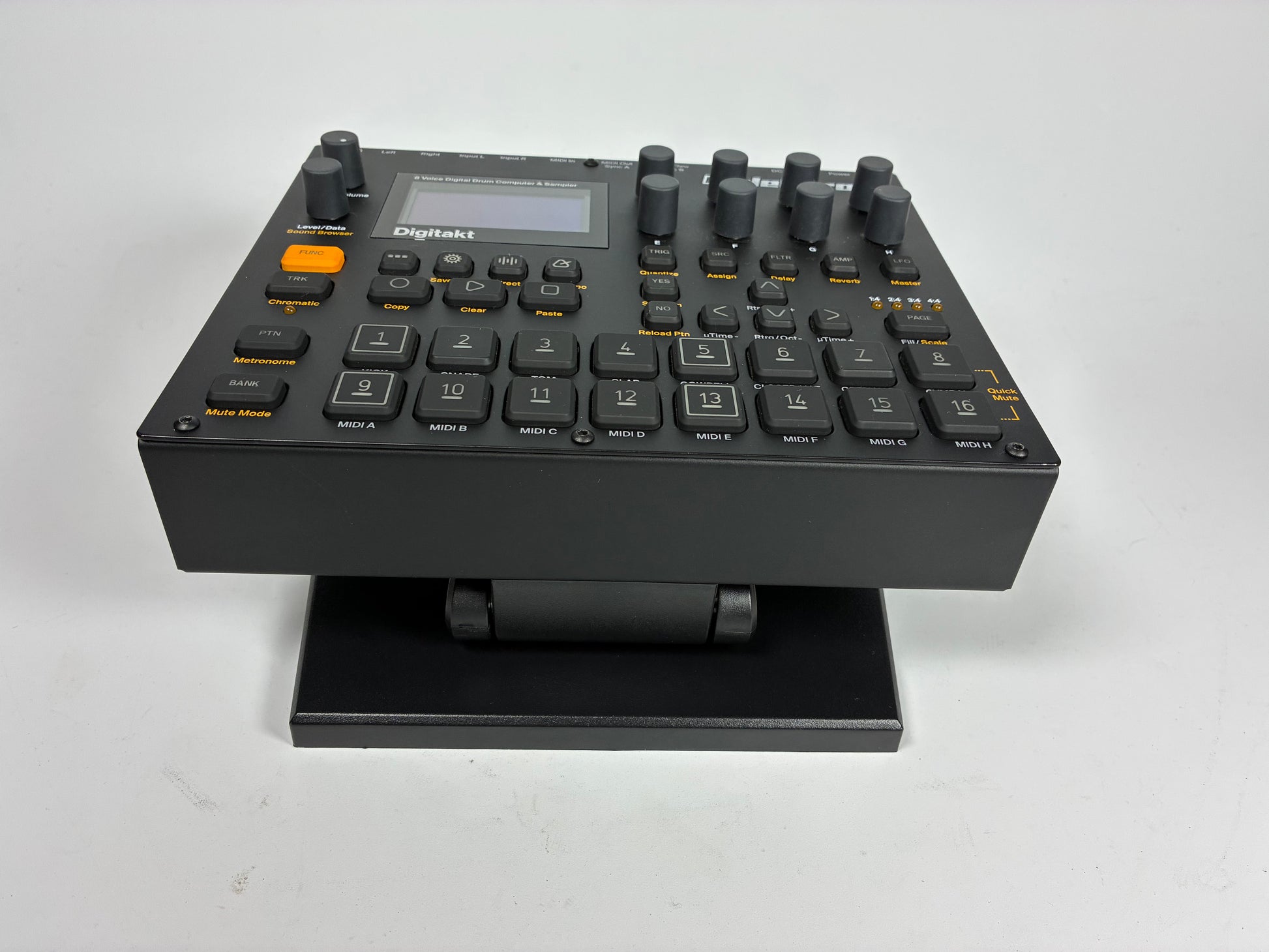 Elektron Digitakt - Excellent Condition with Box, Power Supply and Bonus Stand