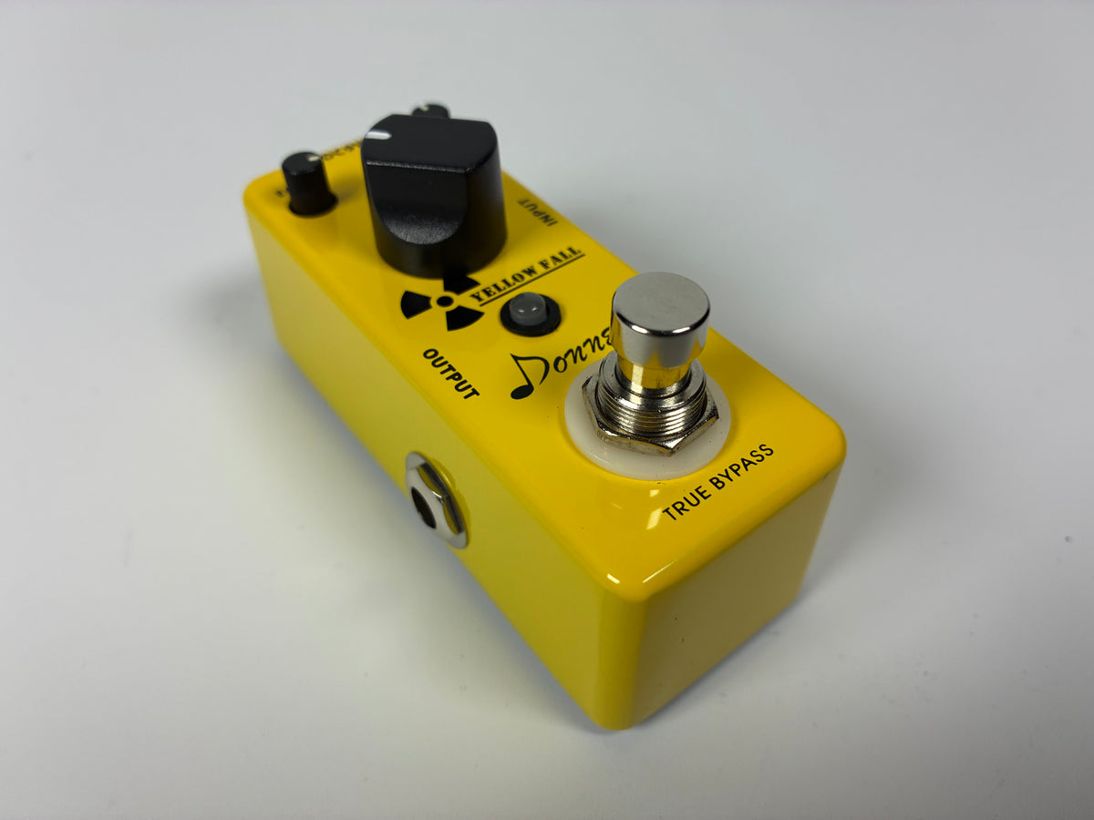 Donner Yellow Fall Analog Delay - Excellent Condition with Box and Documents