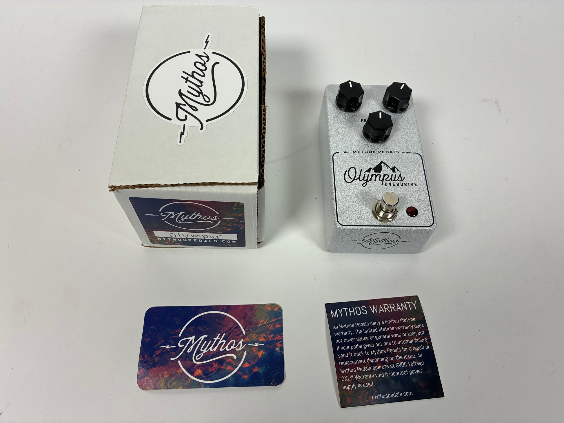 Mythos Pedals Olympus Overdrive - Excellent Condition with Box