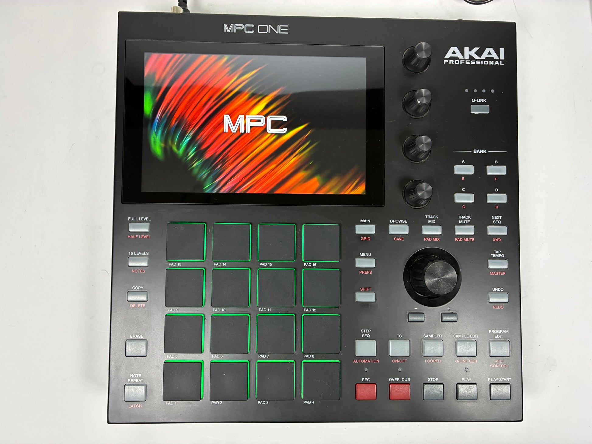 Akai MPC One Standalone MIDI Sequencer - Excellent Condition with Box, Documents and Power Supply