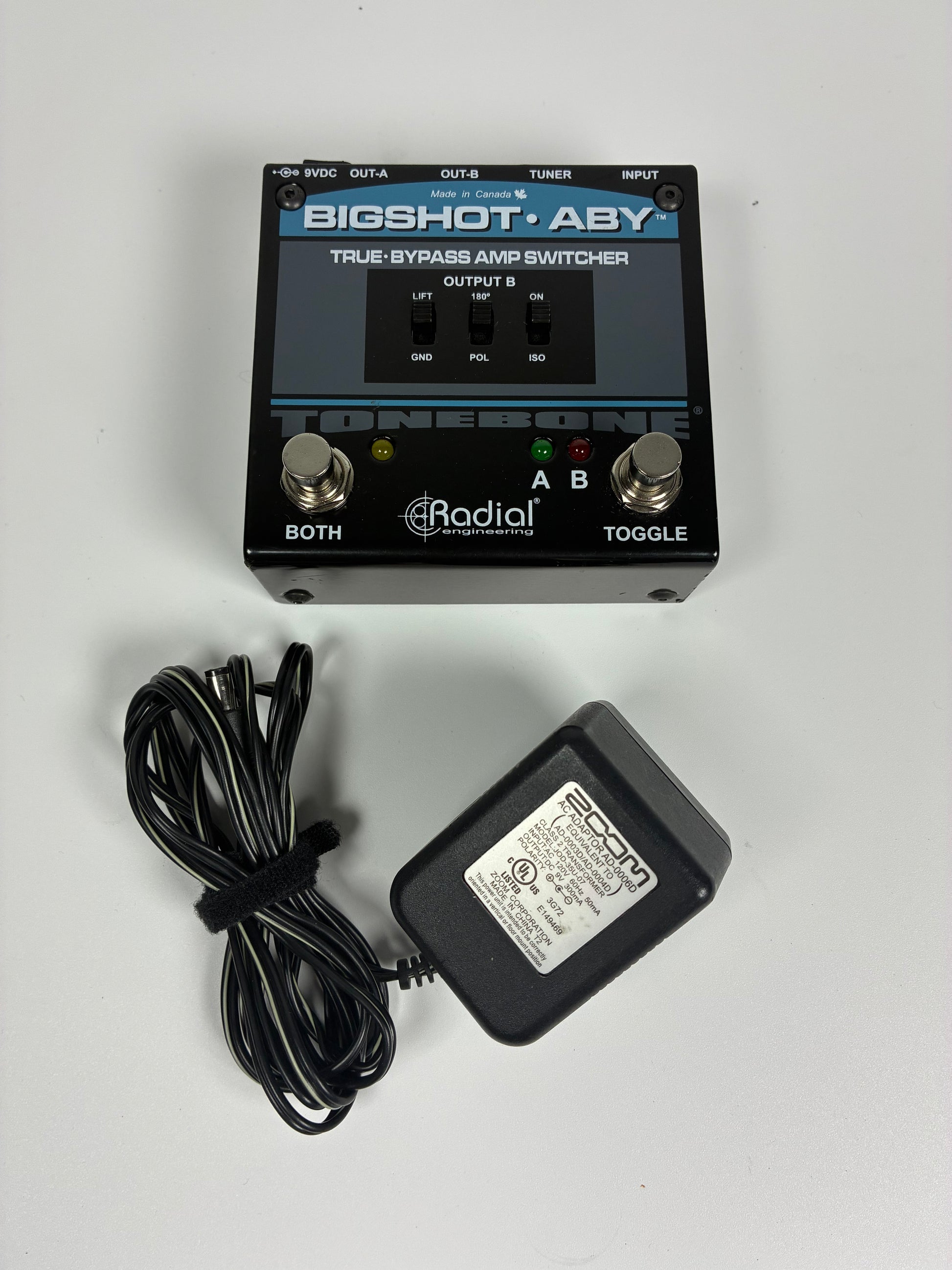 Radial Bigshot ABY True-Bypass Amp Switcher V2
