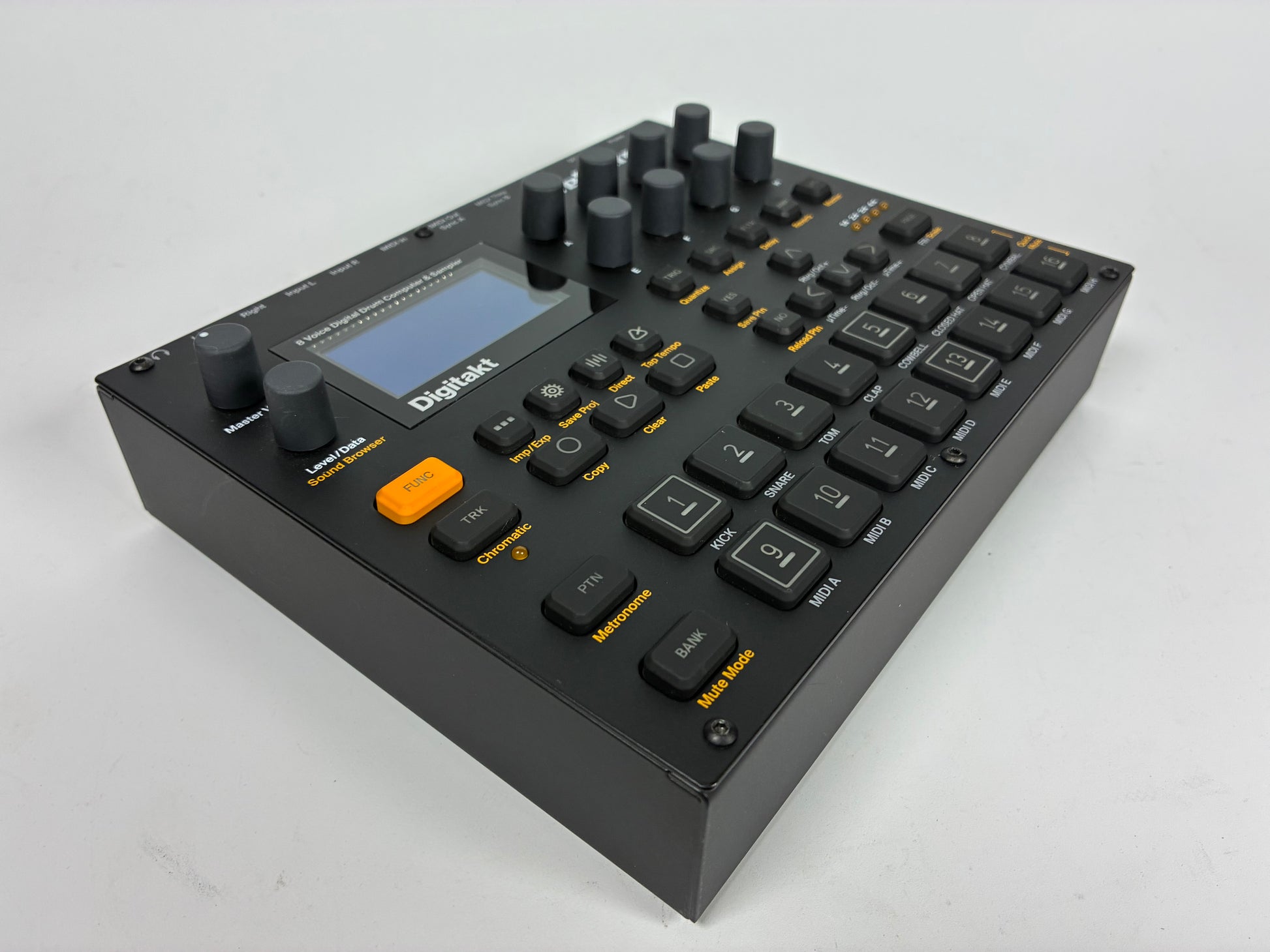 Elektron Digitakt - Excellent Condition with Box, Power Supply and Bonus Stand