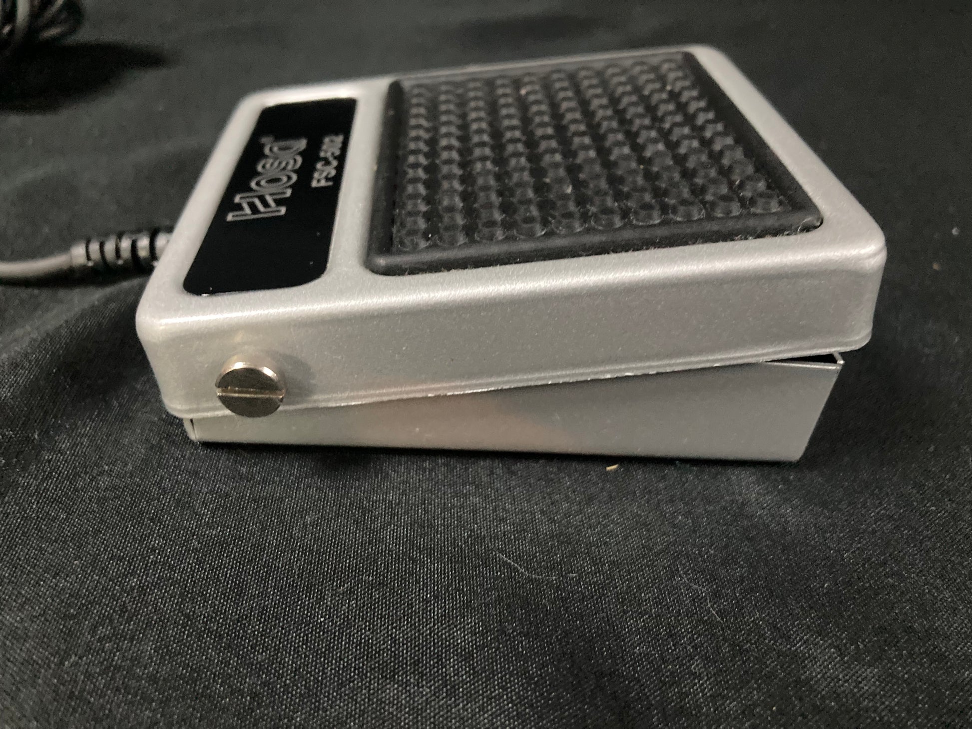 Hosa FSC-502 Momentary Open 1/4 TS Non-Latching Footswitch 2010s - Silver
