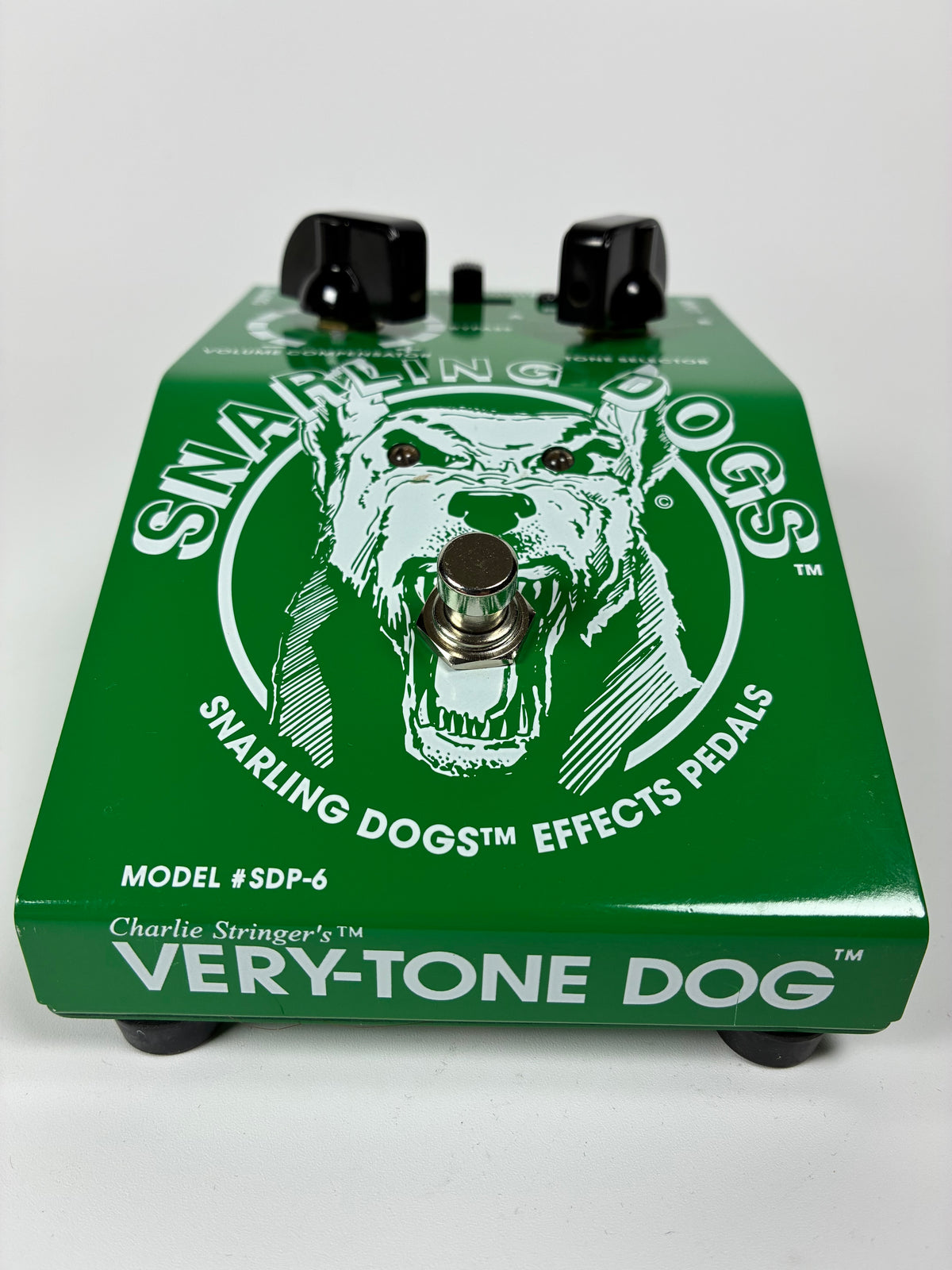 Charlie StringerGÇÖs Snarling Dogs Very-Tone Dog - Excellent Condition wtih Box and Documents