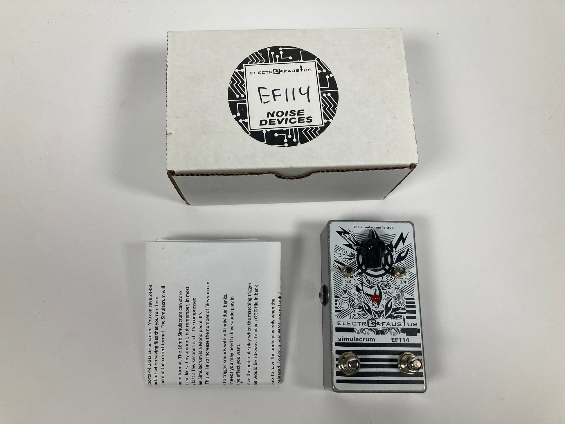 Electro Faustus Simulacrum EF114 - Excellent Condition with Box