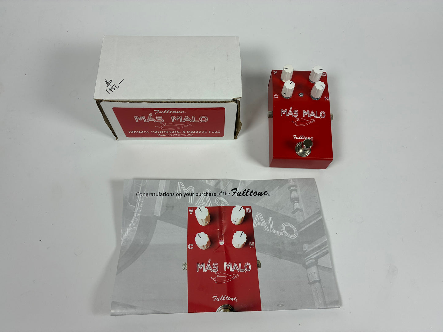 Fulltone Mas Malo Distortion / Fuzz - Excellent Condition with Box