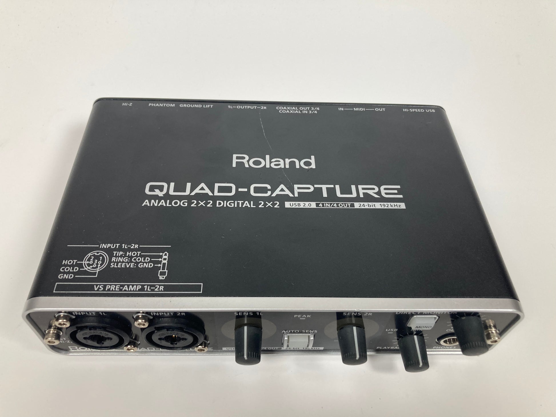 Roland UA-55 Quad-Capture USB 2.0 Audio Interface