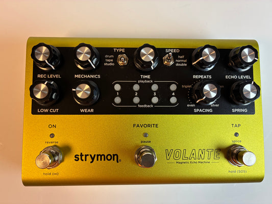 Strymon Volante Magnetic Echo Machine - Excellent Condition with Box and USB Cable