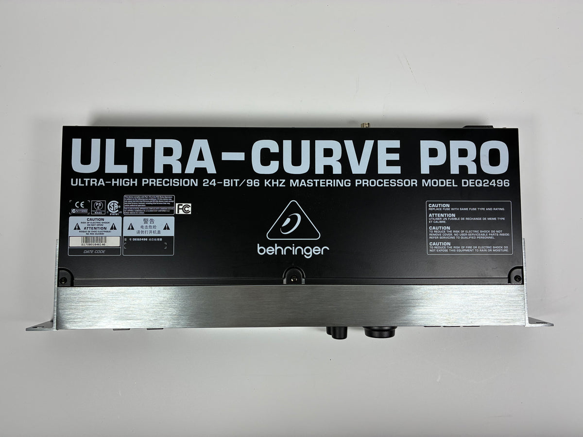 Behringer Ultracurve Pro DEQ2496 24-Bit Mastering Processor - Excellent Condition with Box
