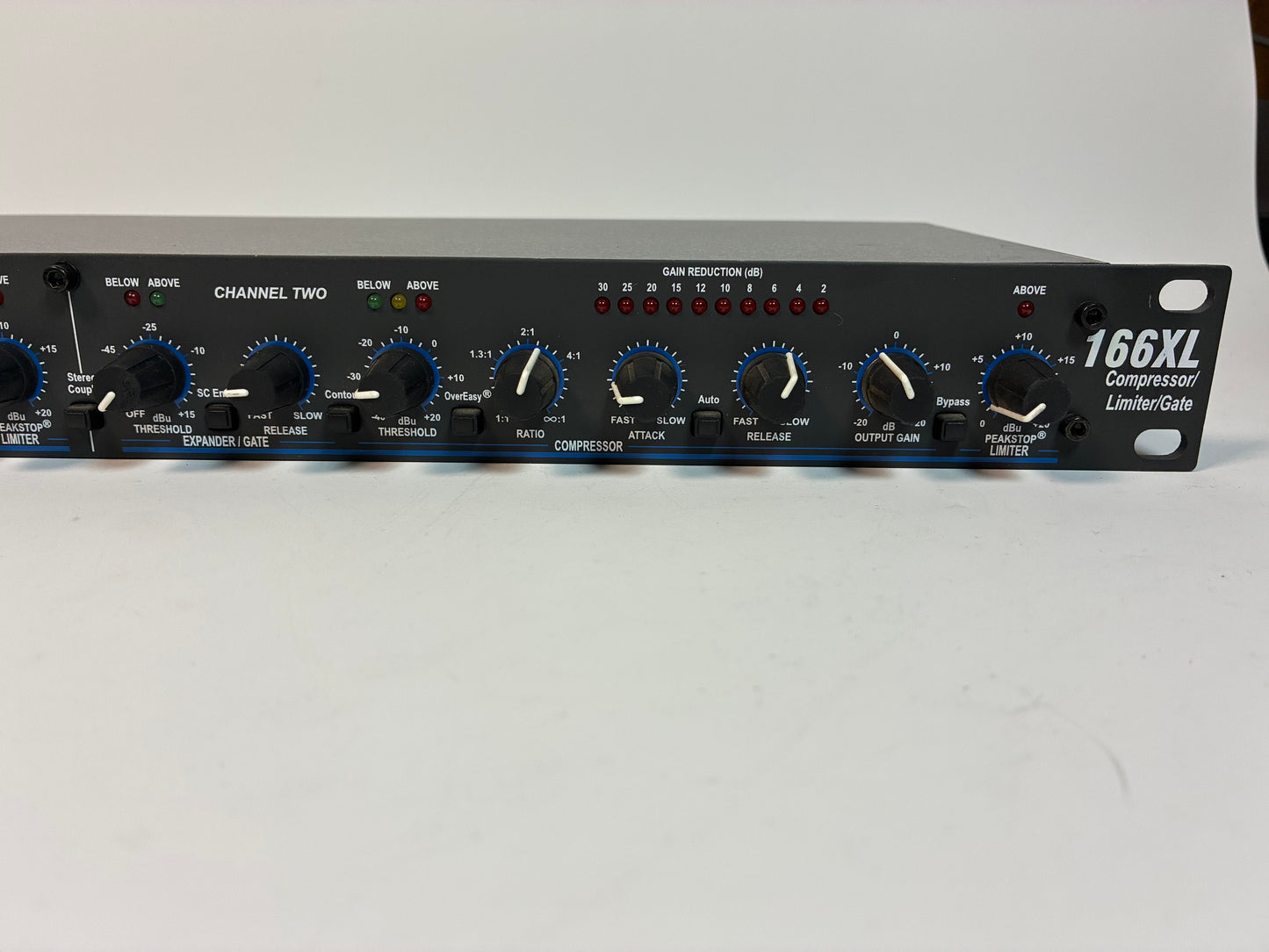 dbx 166XL Stereo Compressor / Limiter / Gate - Excellent Condition