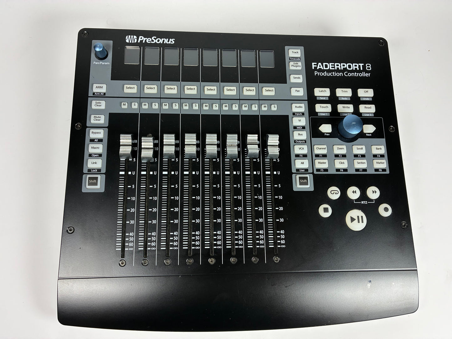 PreSonus FaderPort 8 USB DAW Control Surface - Excellent Condition with Box, USB Cable and Power Supply