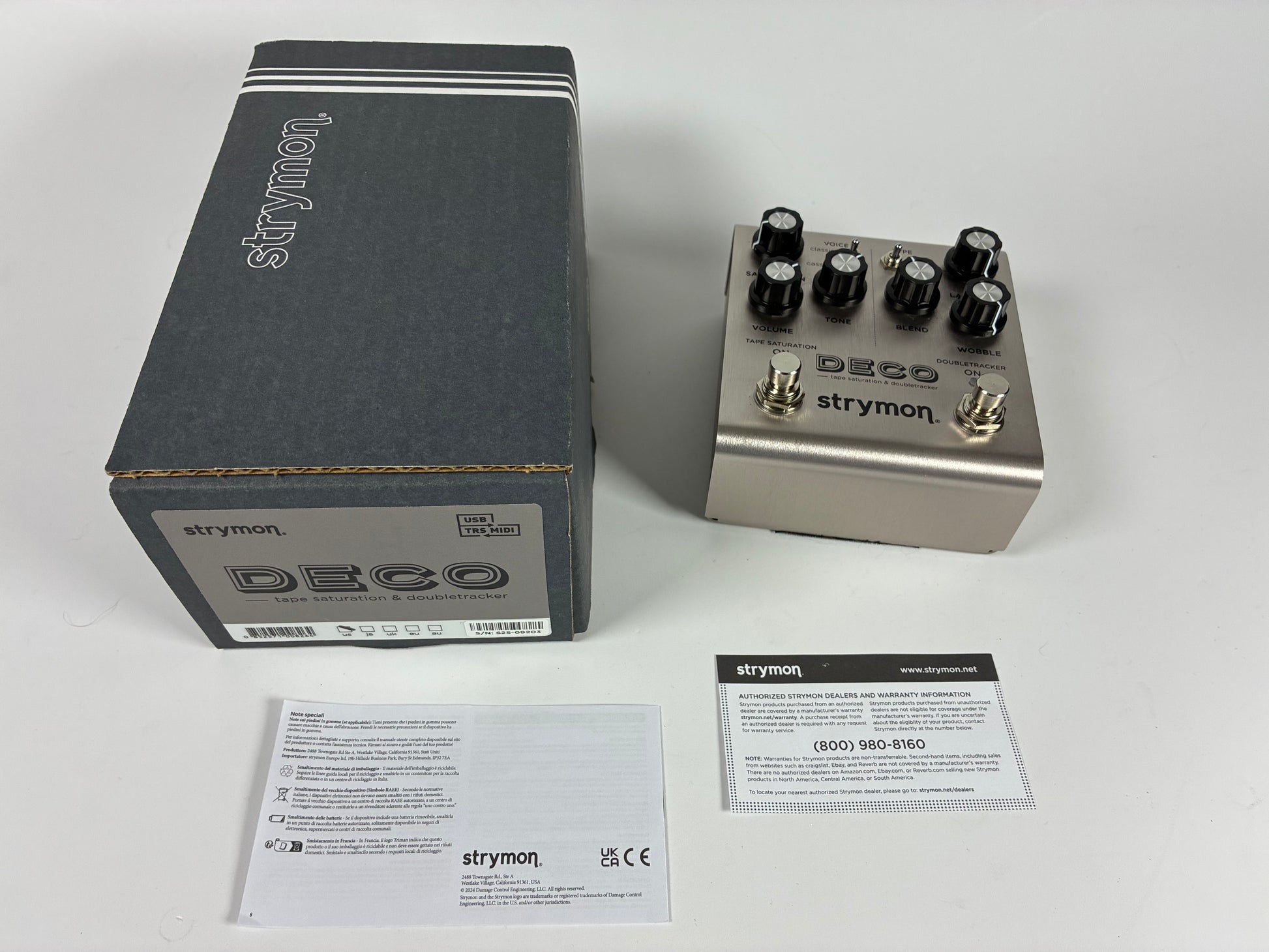 Strymon Deco V2 - Excellent Condition in Box