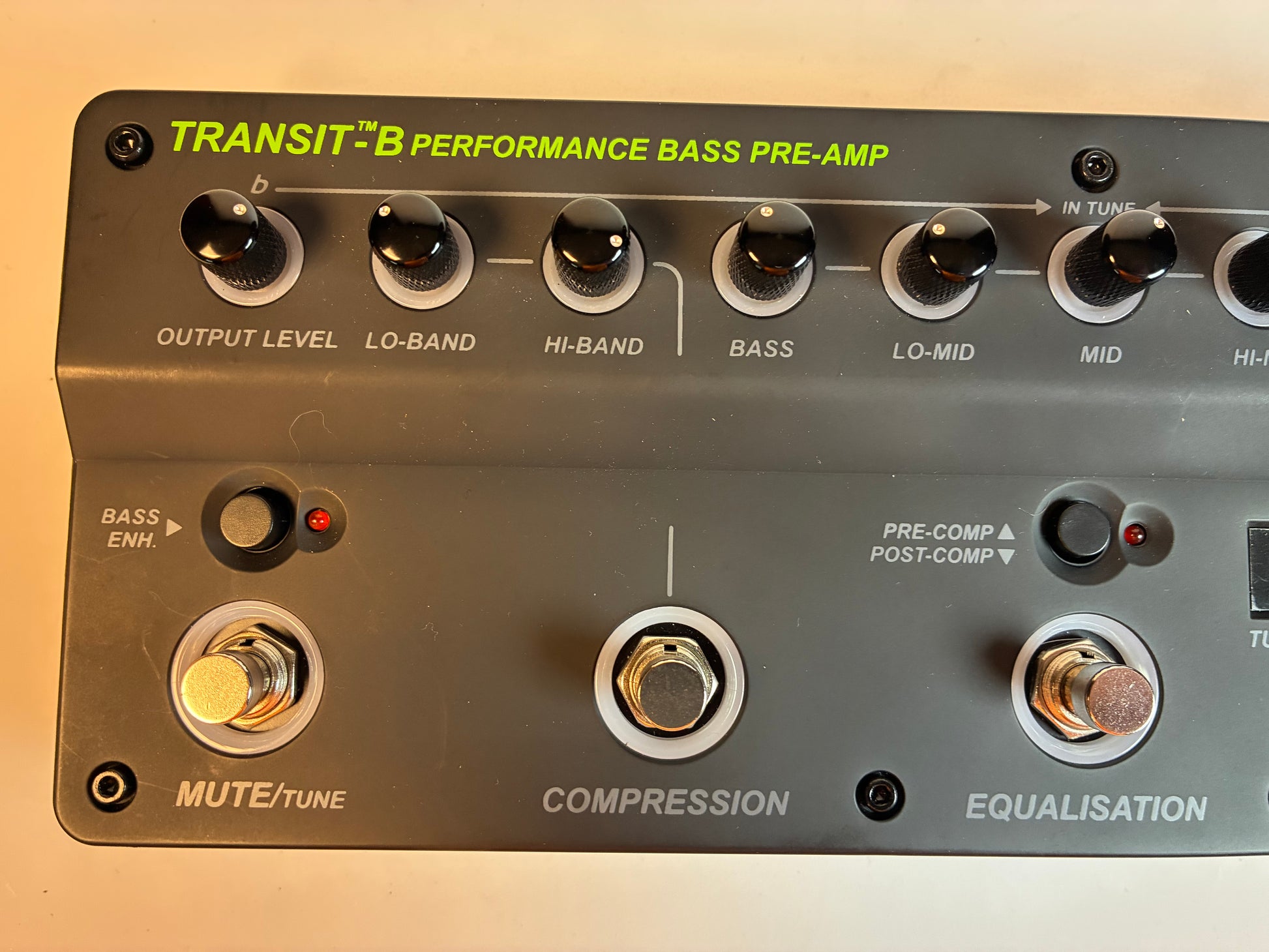 Trace Elliot Transit B Bass Multi-Effect - Excellent Condition with Box, Power Supply and Fitted Carrying Bag