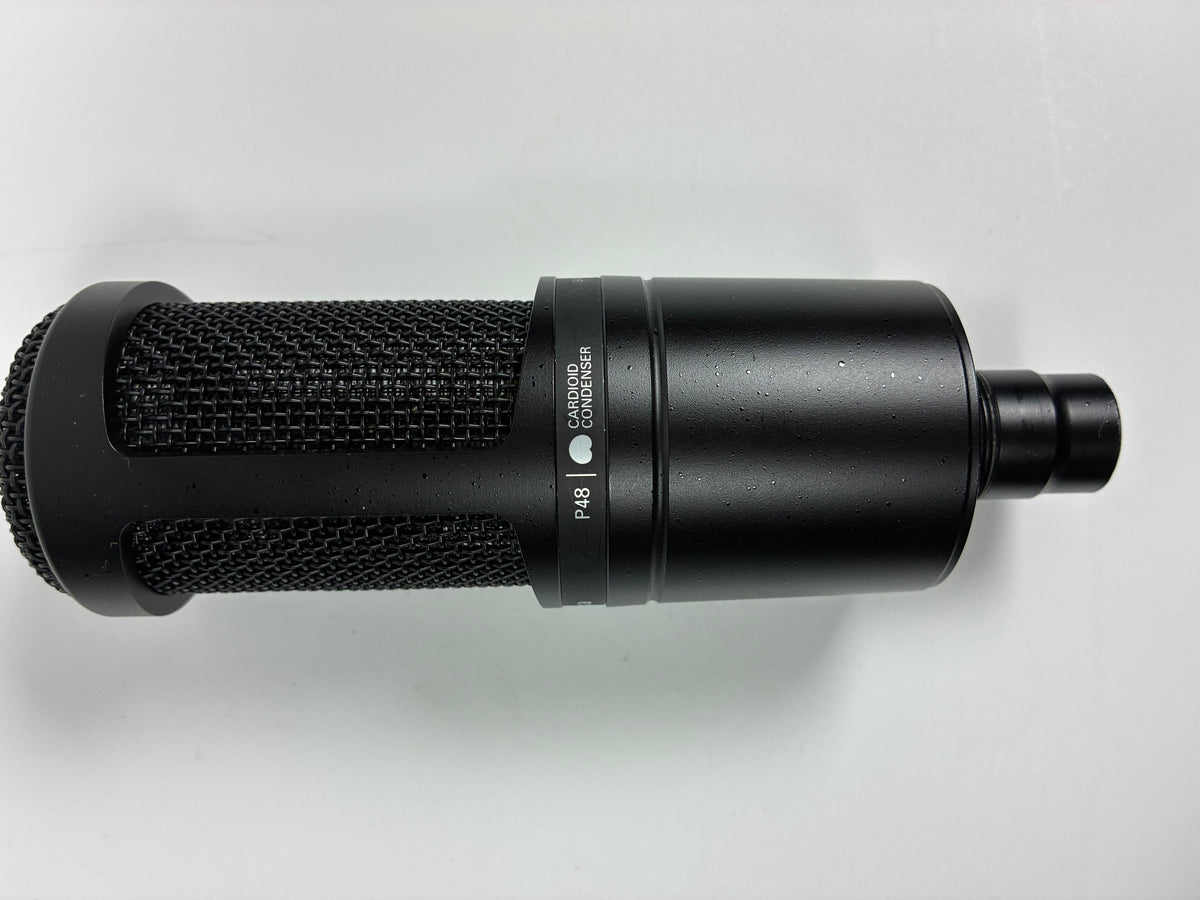Audio-Technica AT2020 Large Diaphragm Cardioid Condenser Microphone