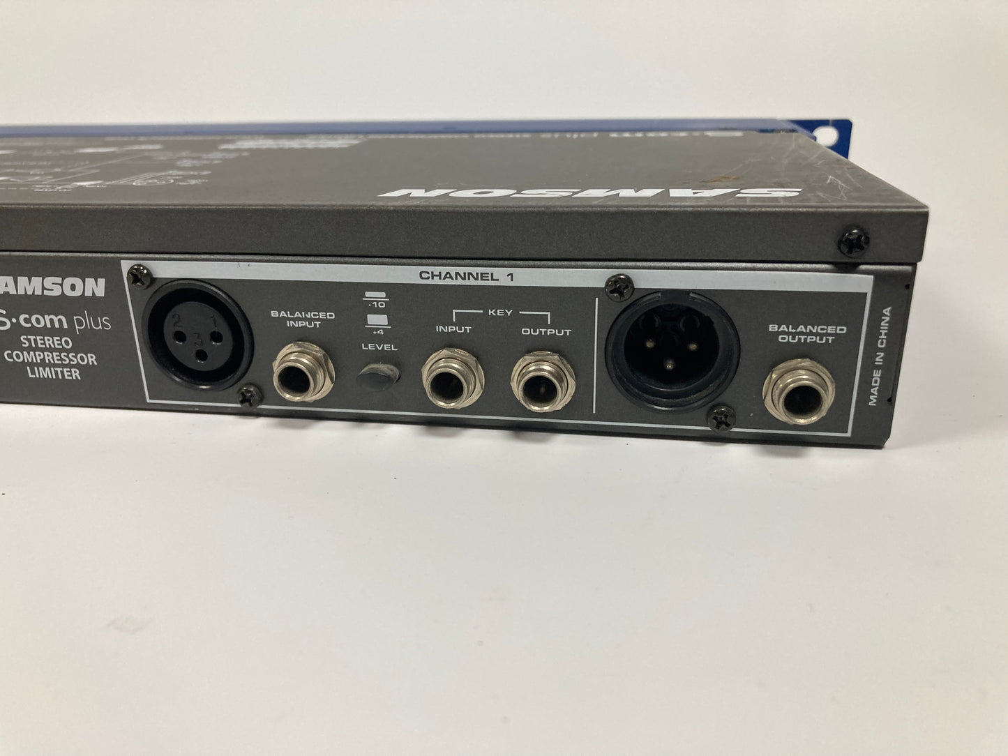 Samson S-Com Plus S Class Stereo Compressor/Limiter