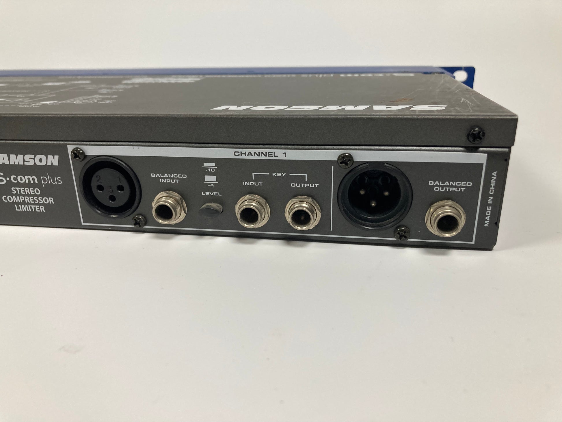 Samson S-Com Plus S Class Stereo Compressor/Limiter