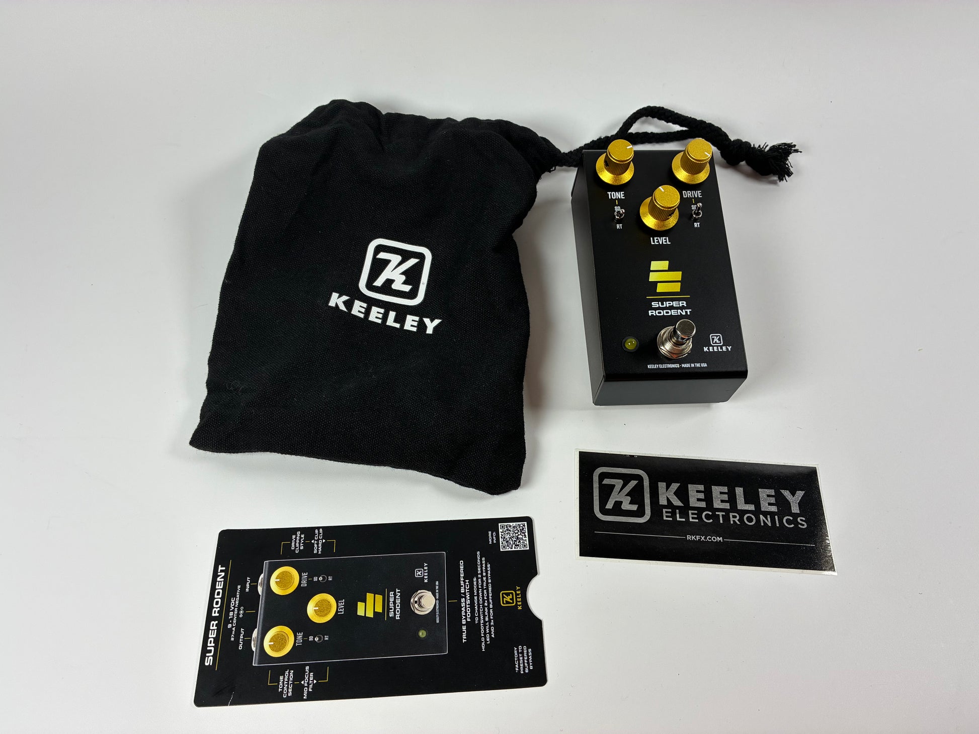 Keeley Super Rodent  - Excellent Condition with Box