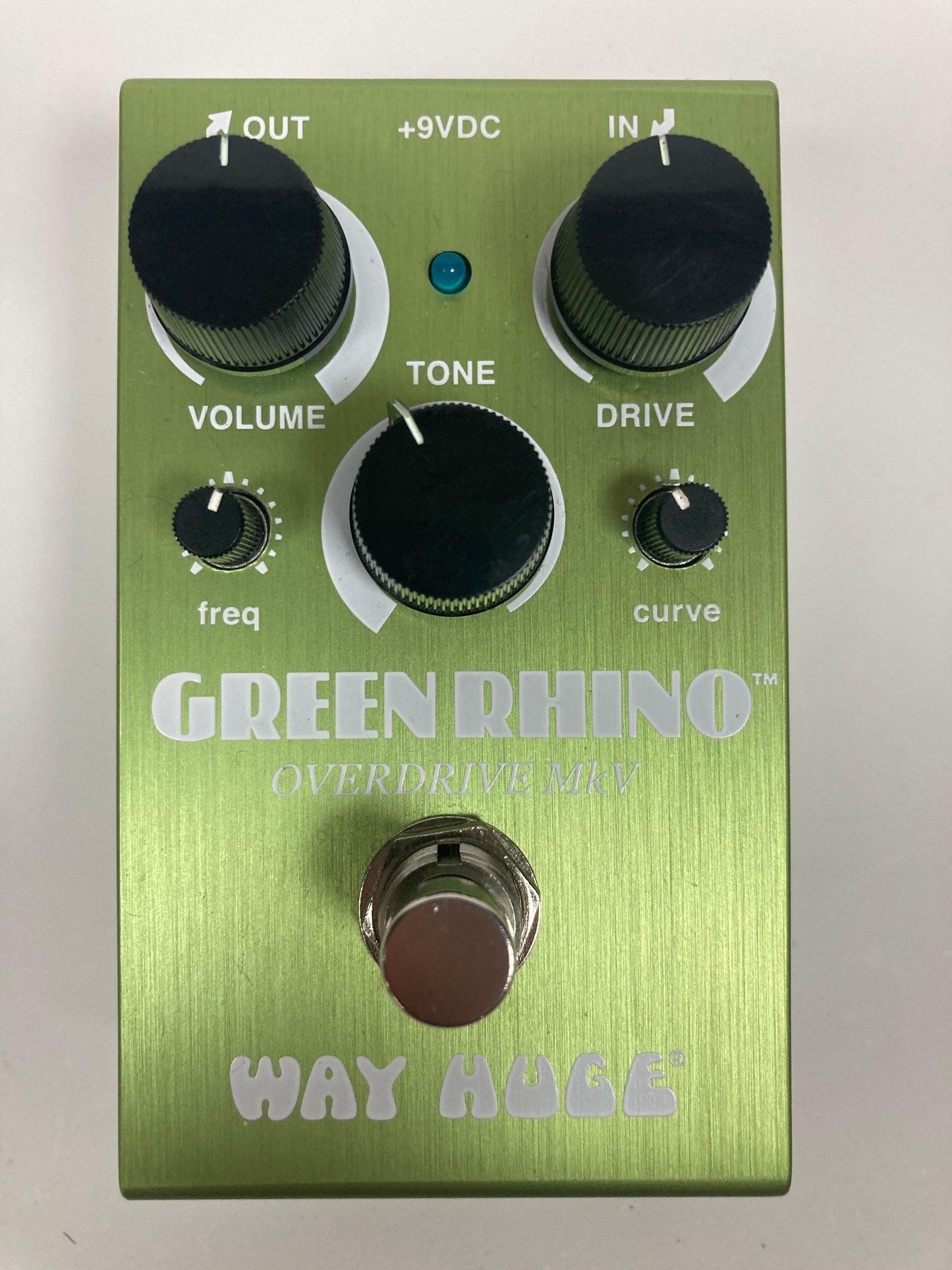 Way Huge WM22 Smalls Green Rhino Overdrive MkV 2021 - Excellent Condition with Box