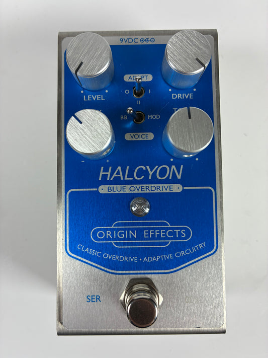 Origin Effects Halcyon Blue Overdrive - Excellent Condition with Box