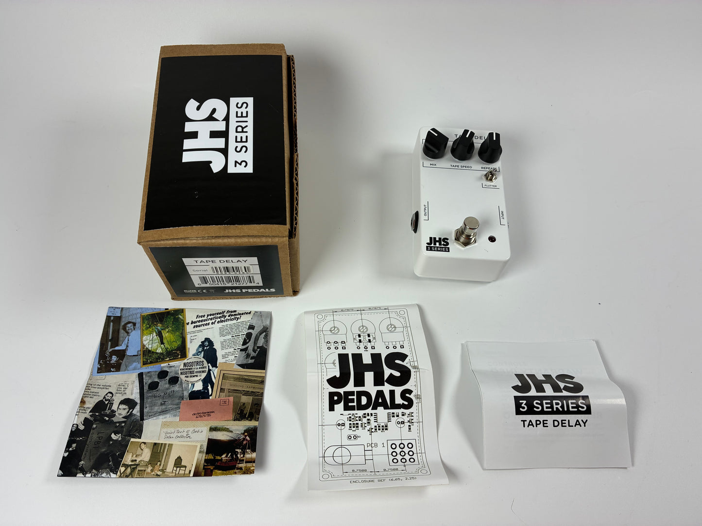 JHS 3 Series Tape Delay - Excellent Condition With Box
