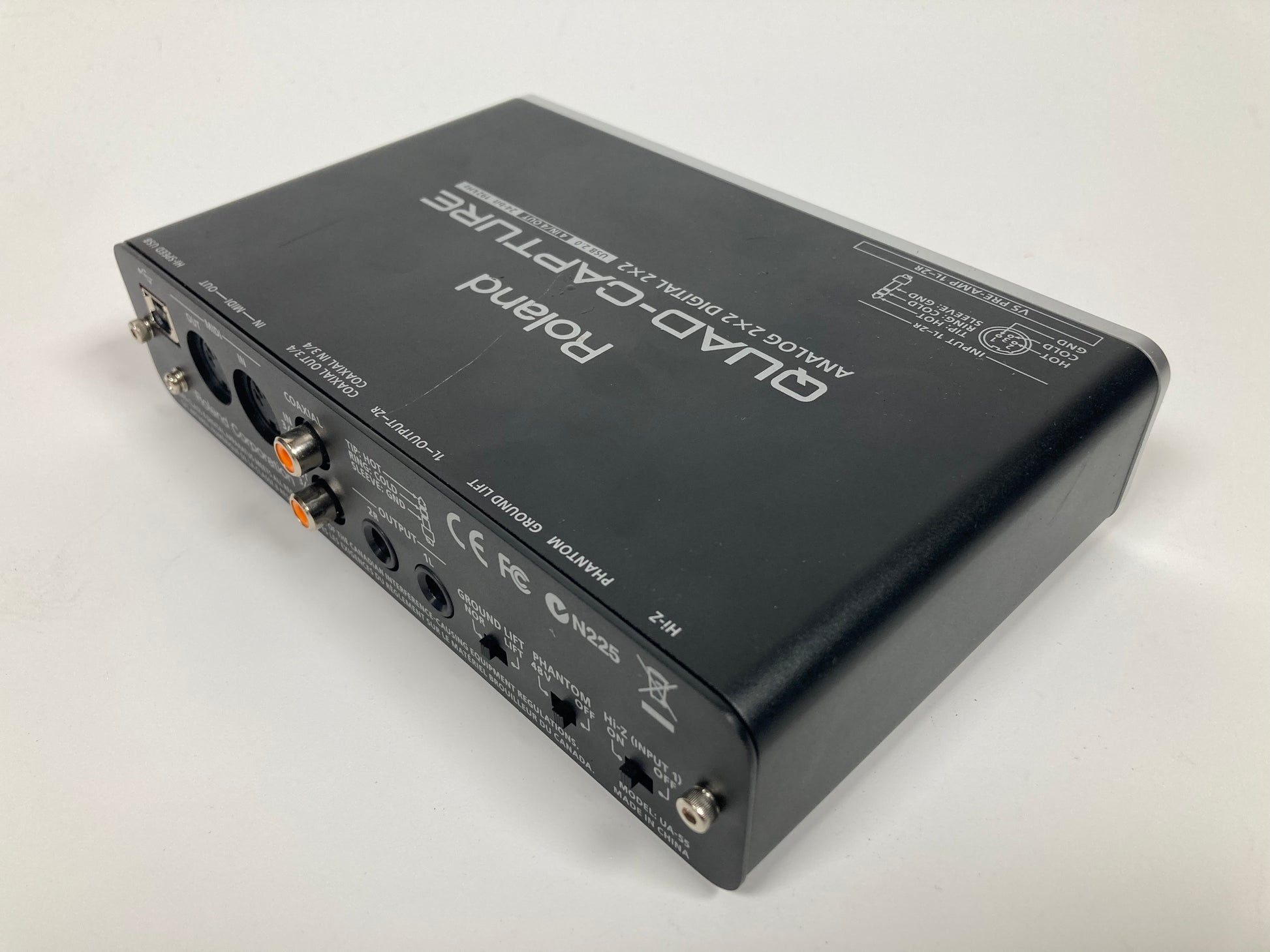 Roland UA-55 Quad-Capture USB 2.0 Audio Interface