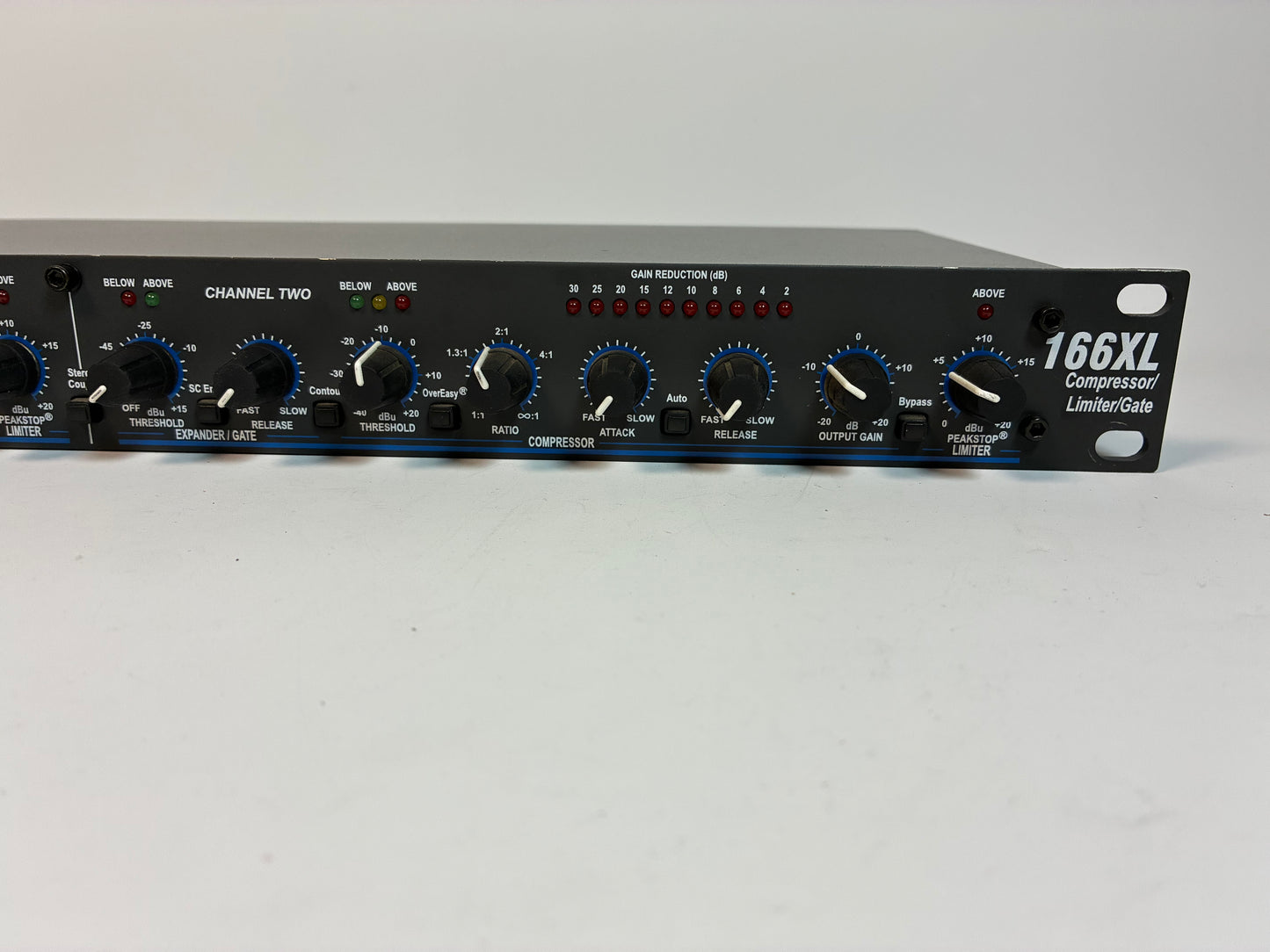 dbx 166XL Stereo Compressor / Limiter / Gate - Excellent Condition
