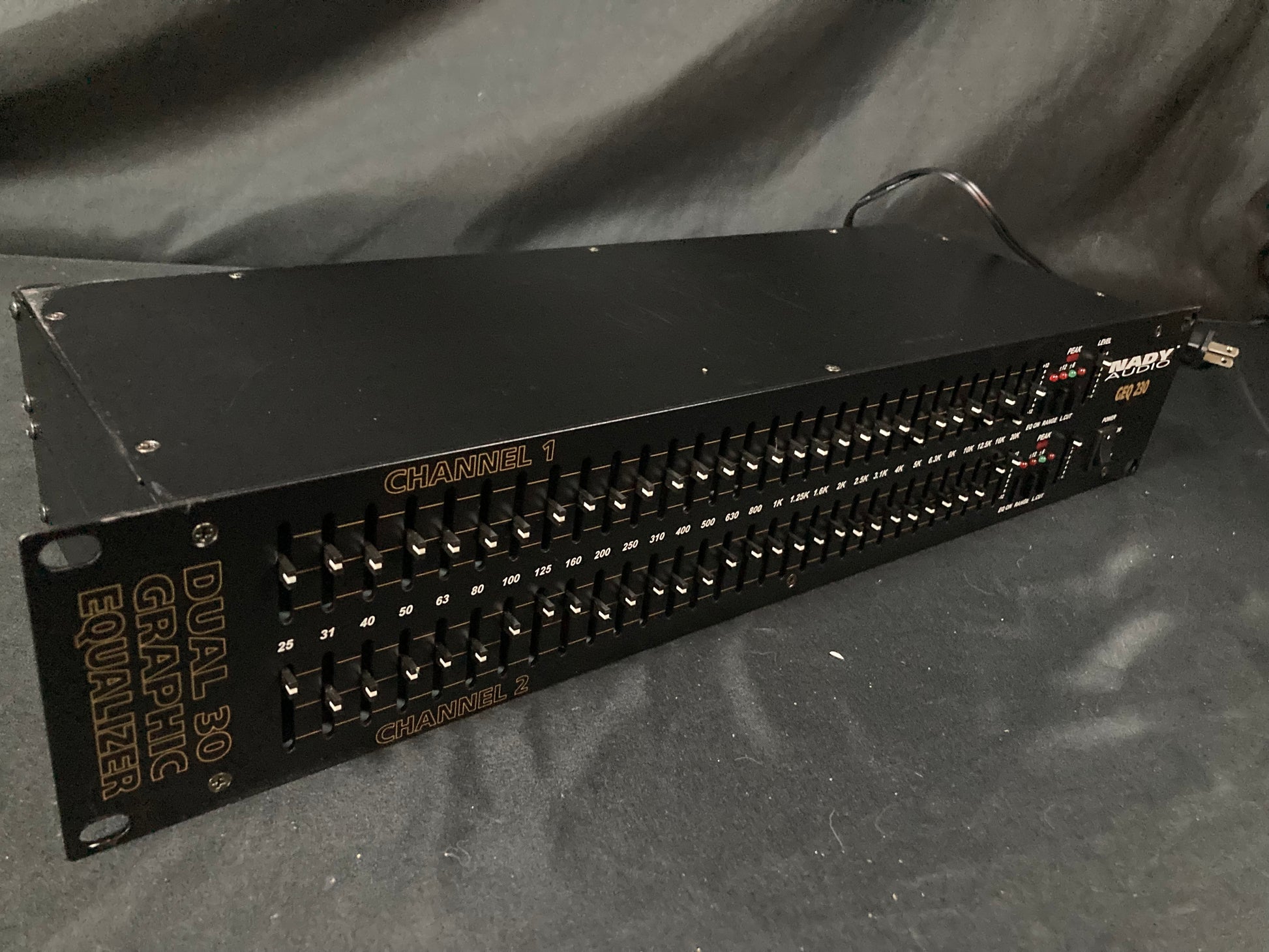 Nady GEQ 230 Equalizer - Black