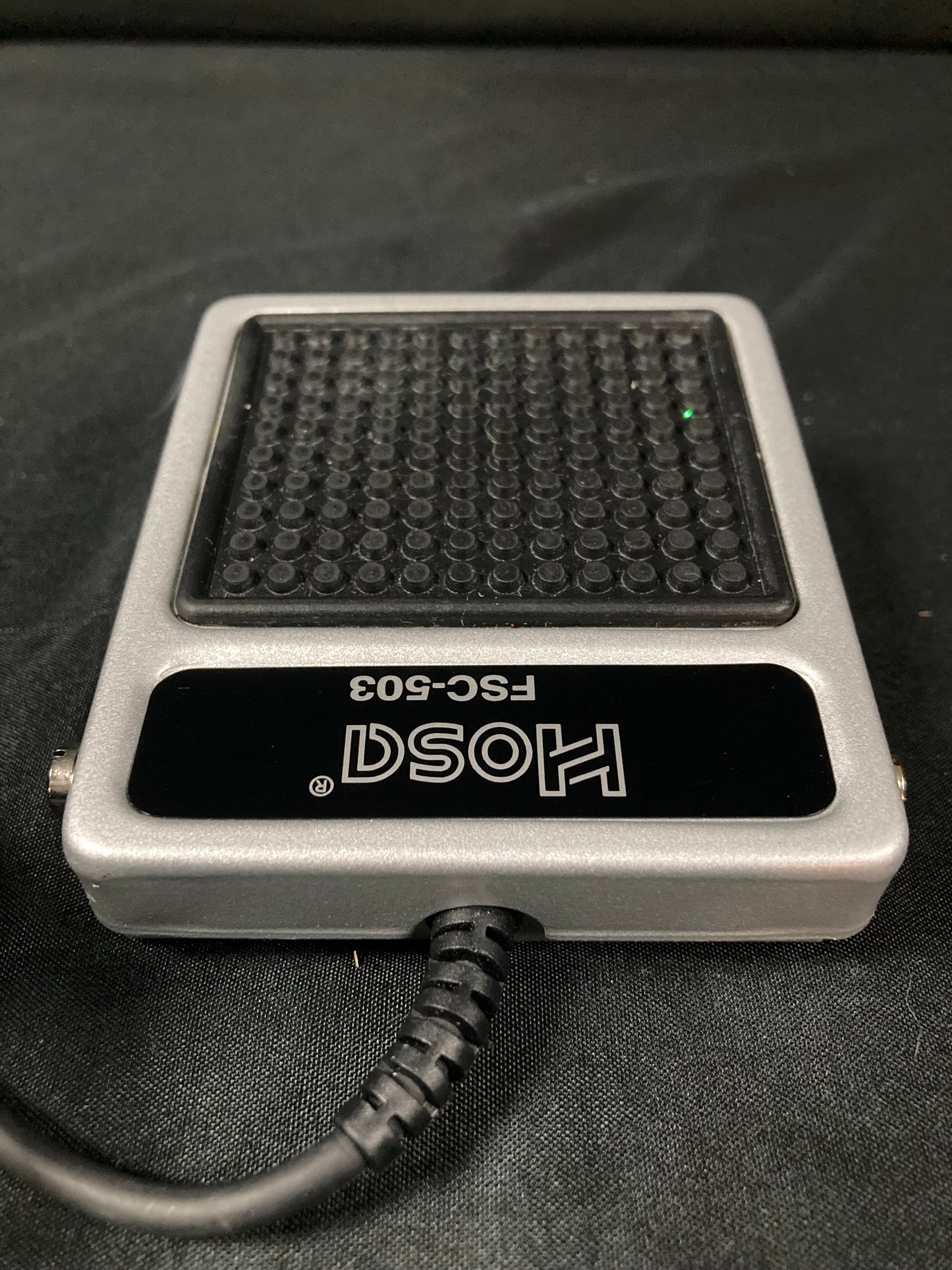 Hosa FSC-503 Momentary Closed 1/4 Non-Latching Footswitch 2010s - Silver