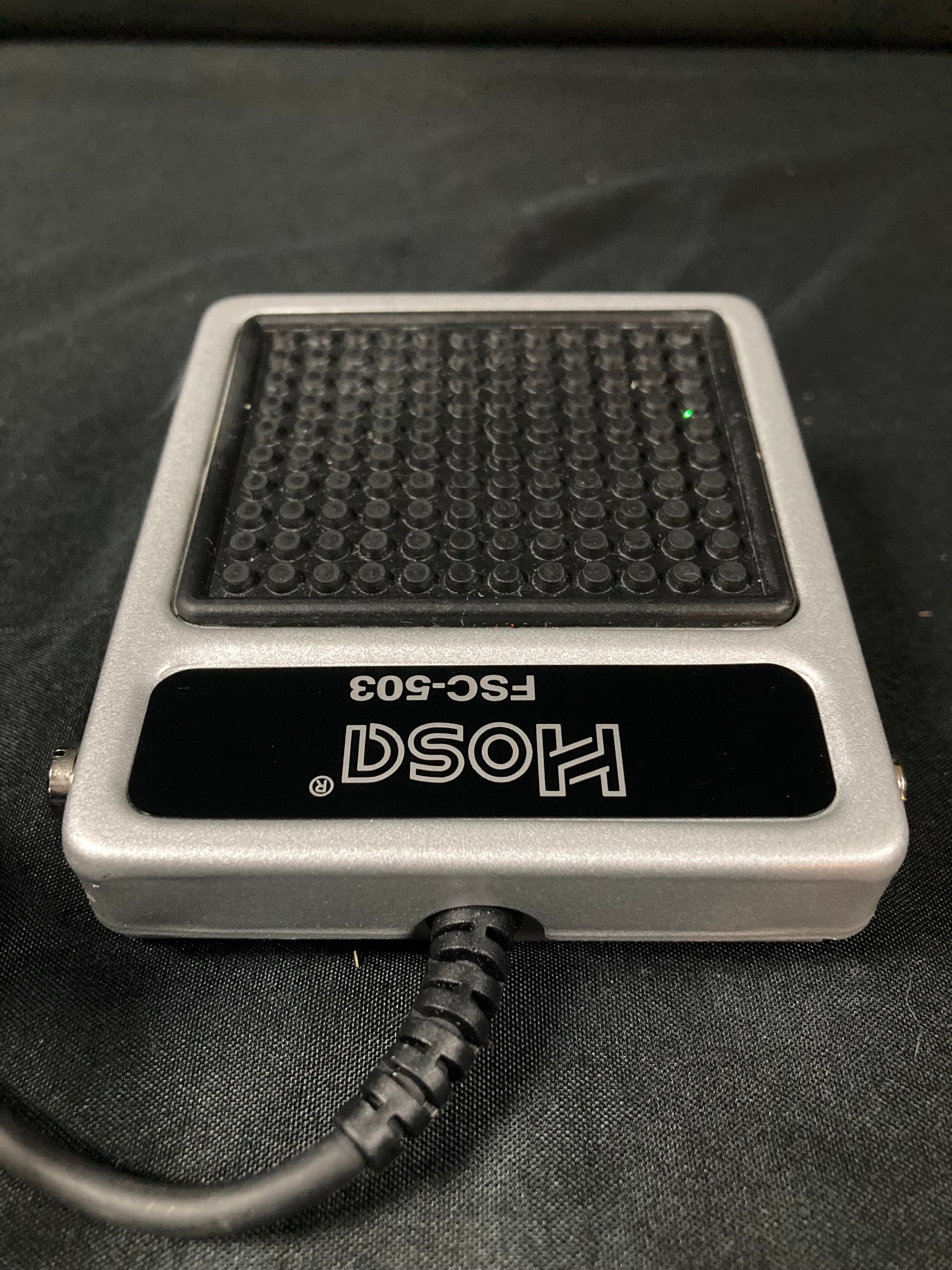 Hosa FSC-503 Momentary Closed 1/4 Non-Latching Footswitch 2010s - Silver