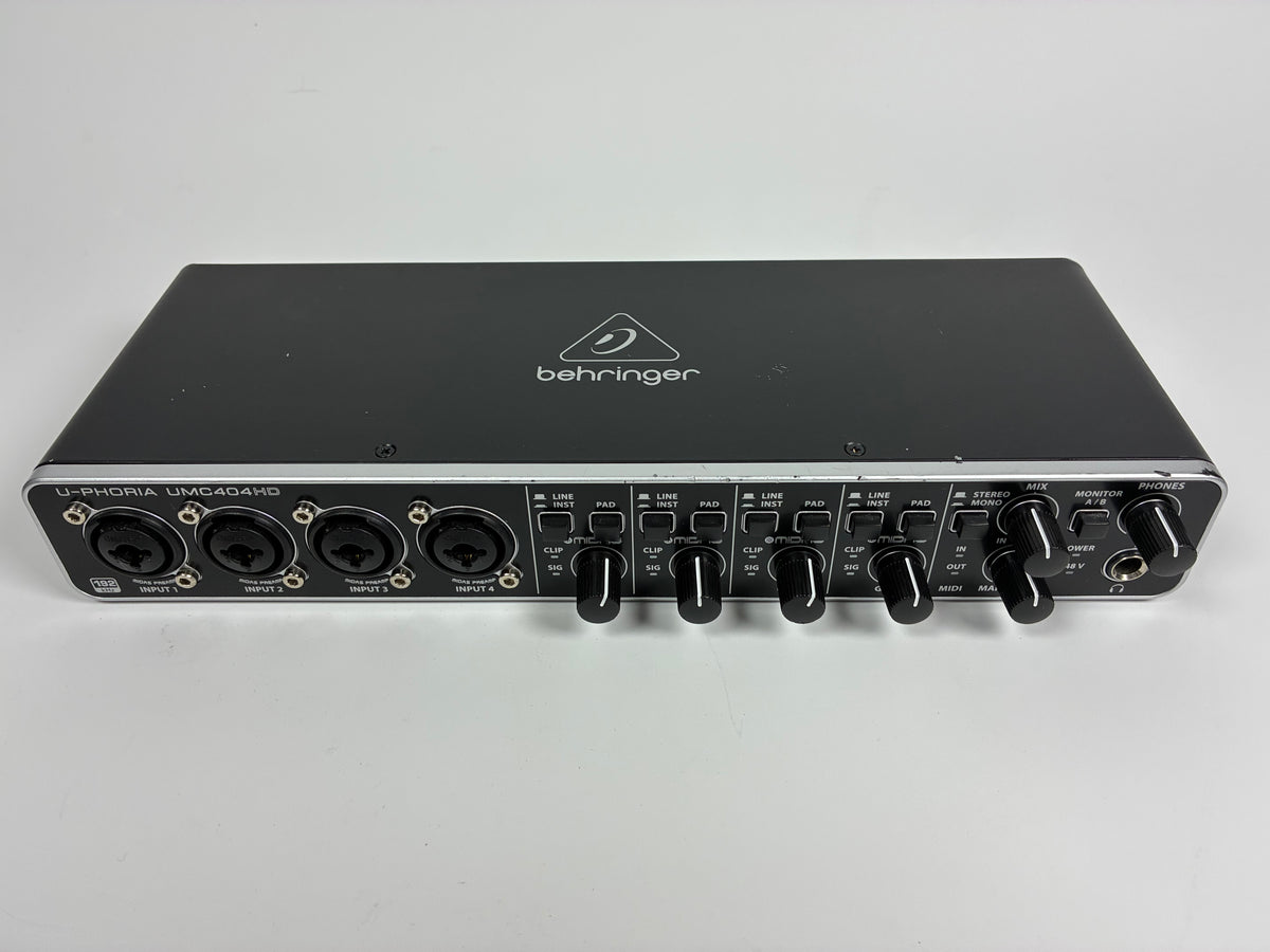 Behringer U-Phoria UMC404HD 4x4 USB Audio Interface