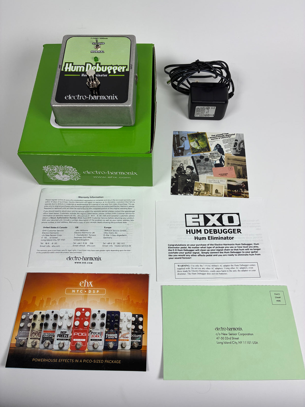 Electro-Harmonix Hum Debugger Hum Eliminator - Excellent Condition with Box