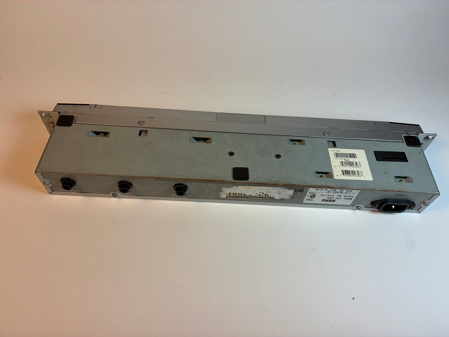 Korg DTR-1000 Rack Tuner with Power Cable