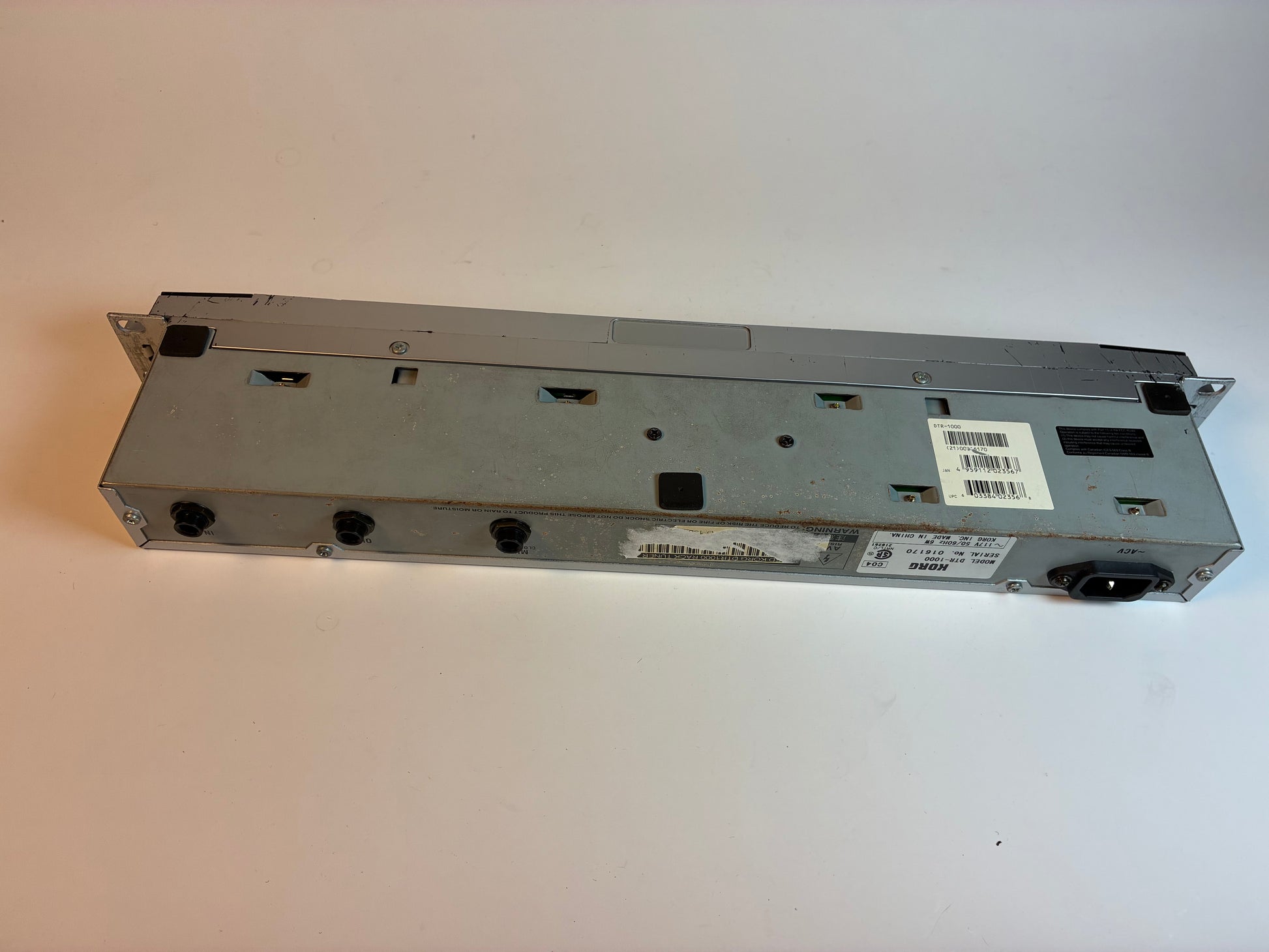 Korg DTR-1000 Rack Tuner with Power Cable