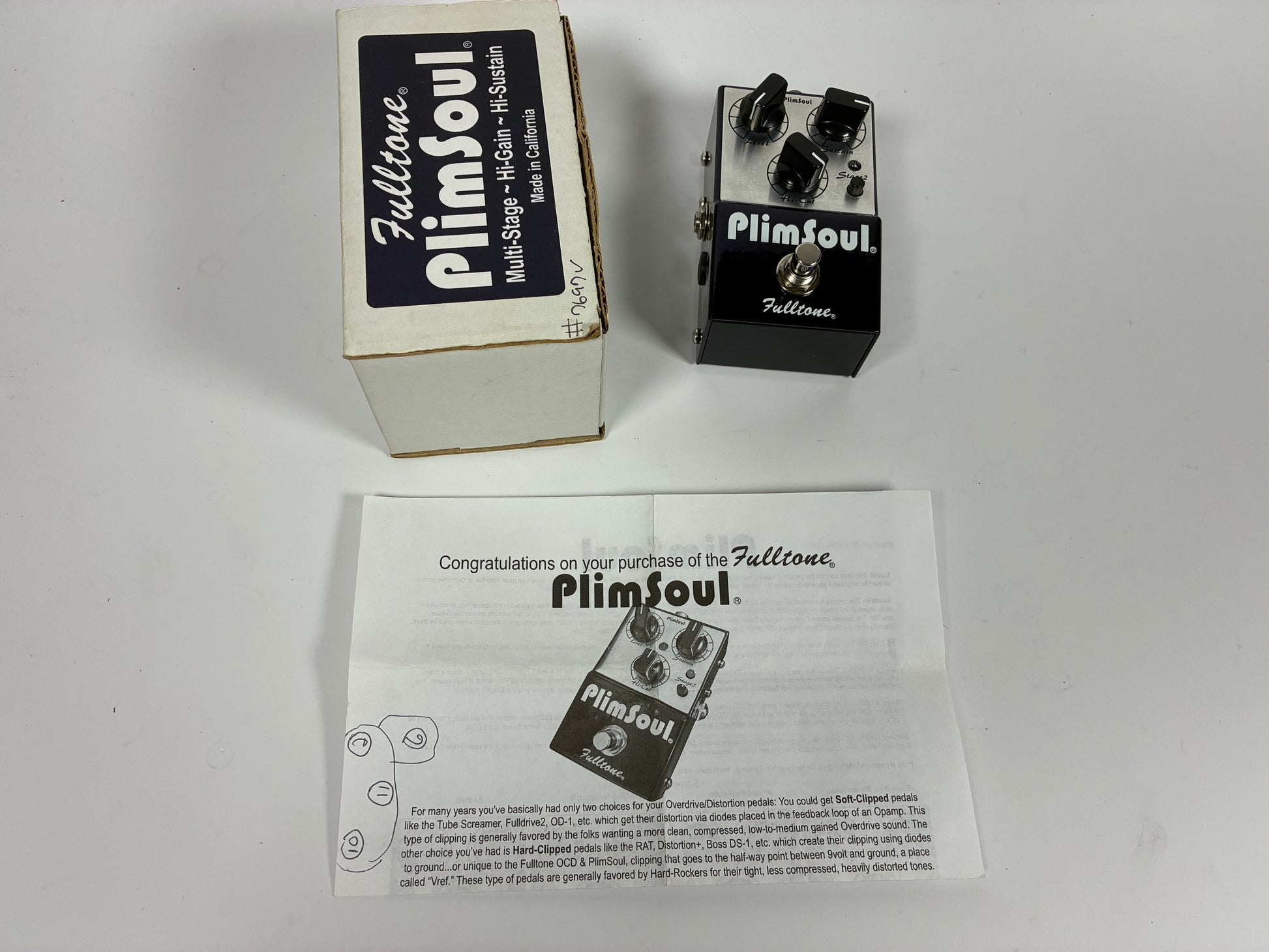 Fulltone PlimSoul - Excellent Condition with Box and Documents