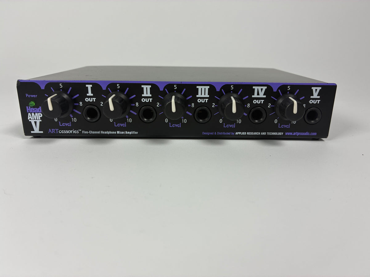ARTcessories Head Amp V Five-Channel Headphone Mixer/Amplifier - Excellent Condition