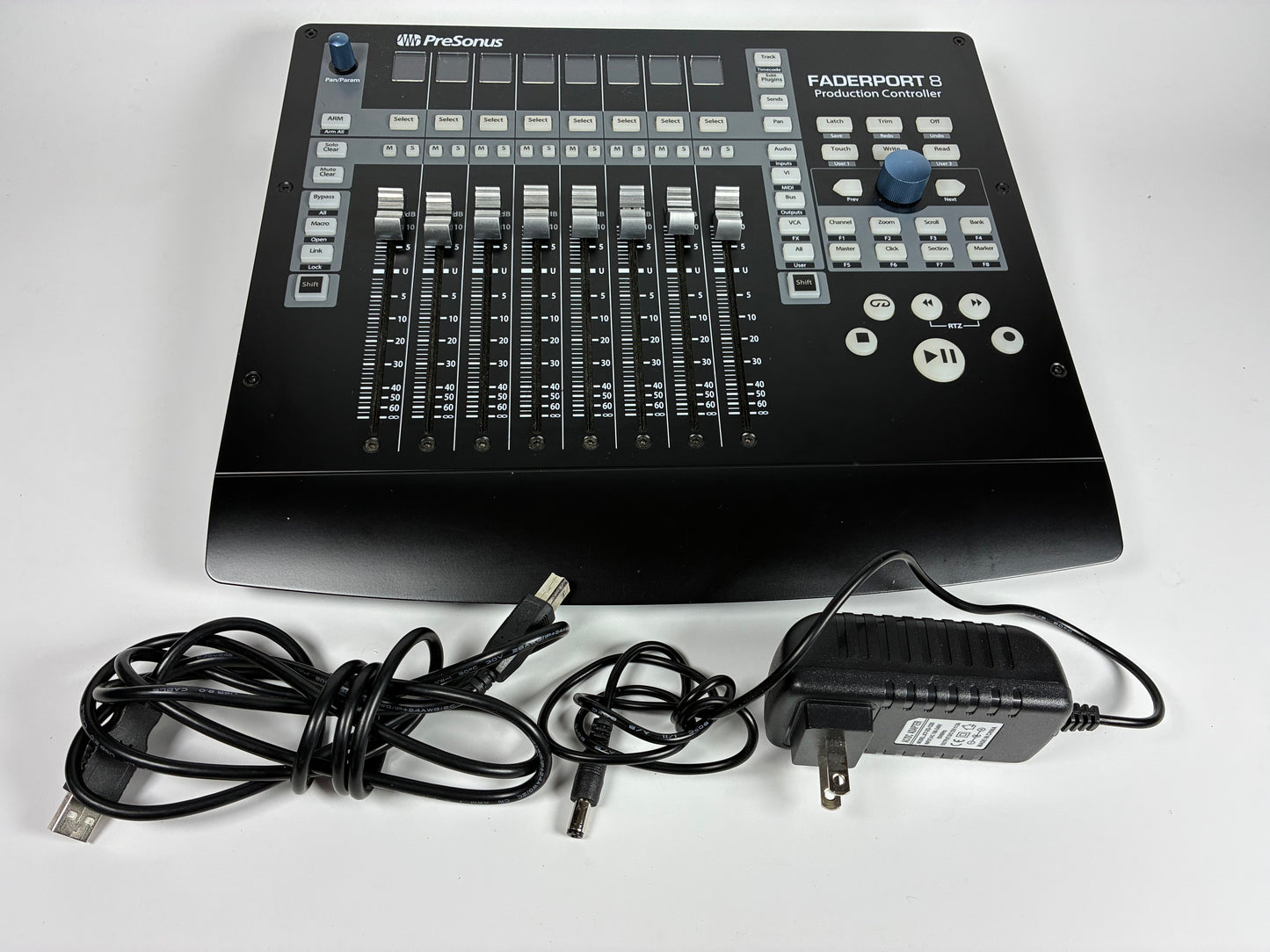 PreSonus FaderPort 8 USB DAW Control Surface - Excellent Condition with Box, USB Cable and Power Supply